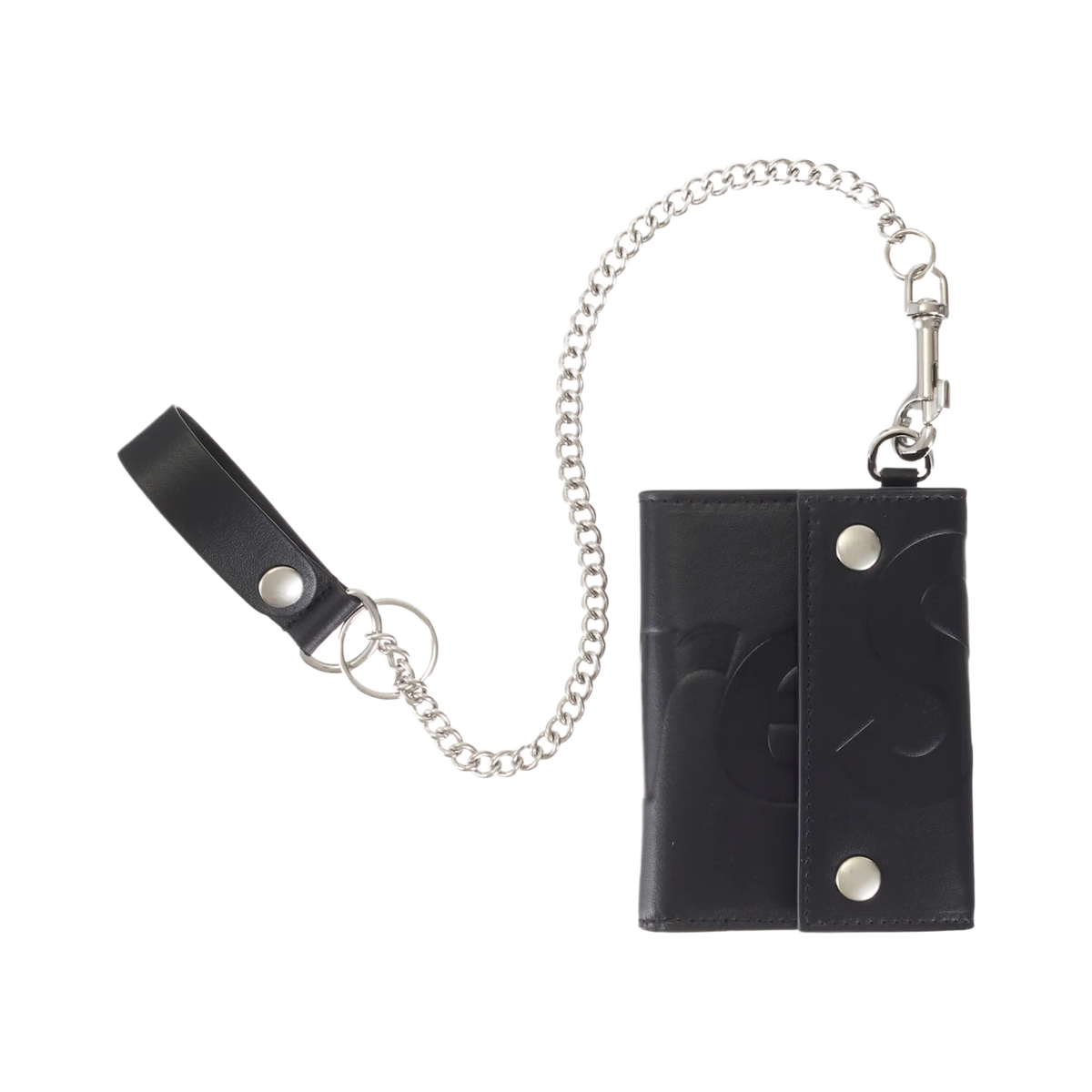 Supreme Leather Chain Wallet (SS26) Black
