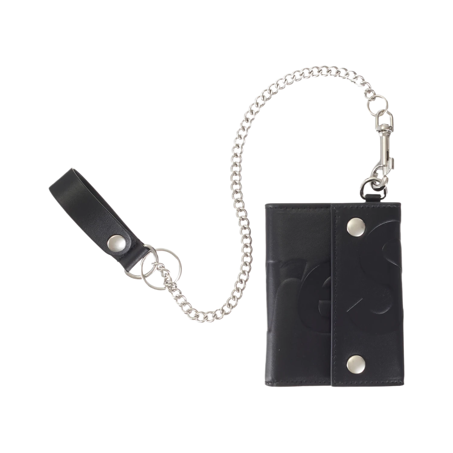 Supreme Leather Chain Wallet (SS26) Black