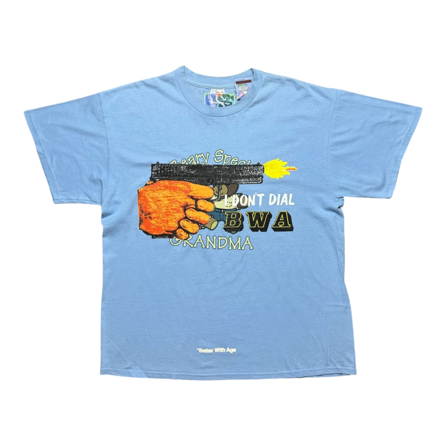 Better With Age Sani Tee Blue