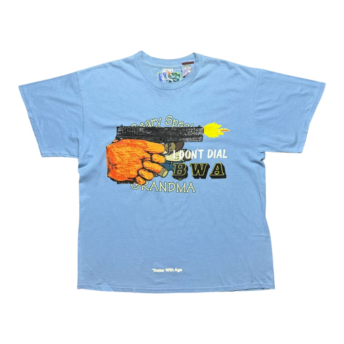 Better With Age Sani Tee Blue