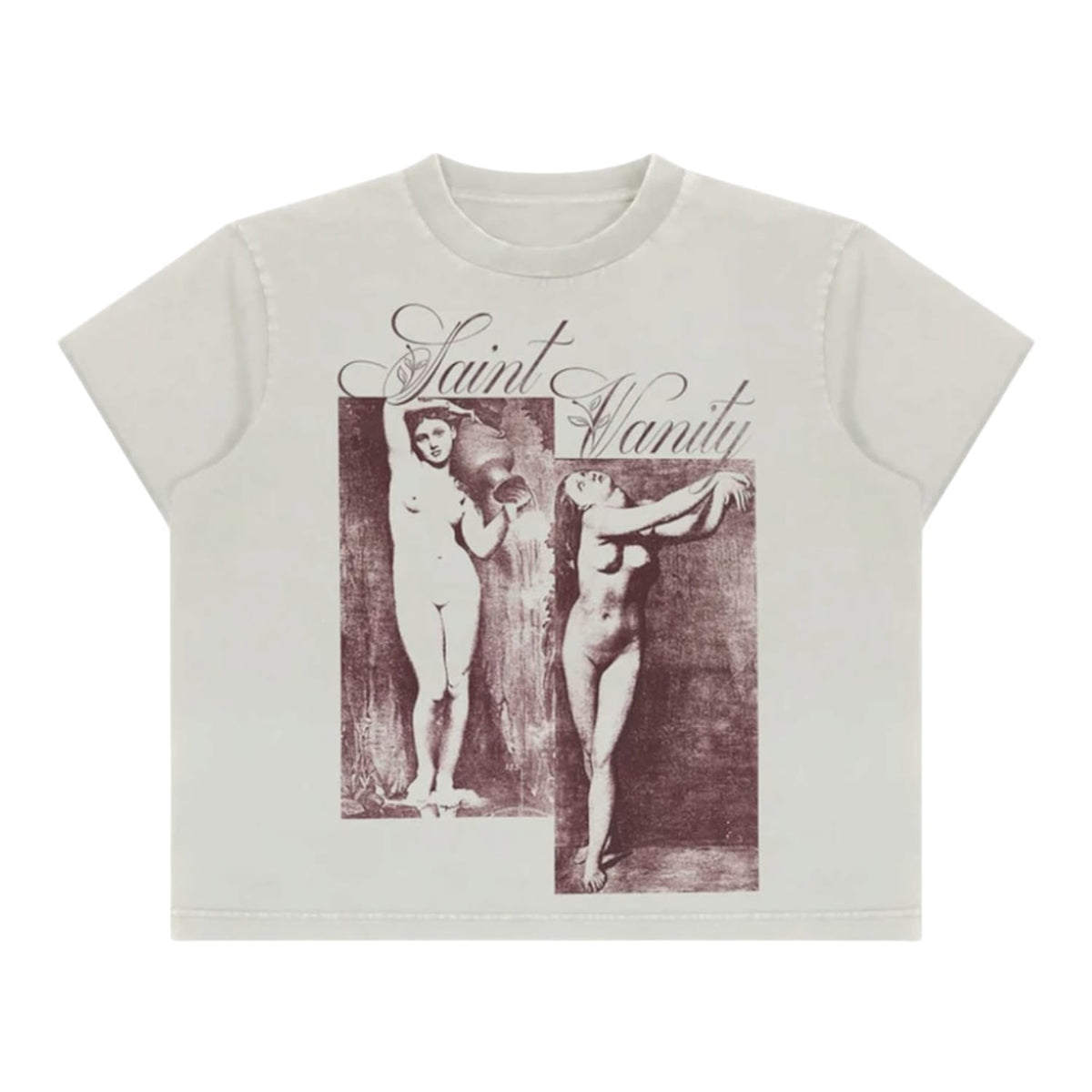 Saint Vanity U-N-I Sex Gemini Tee Cream