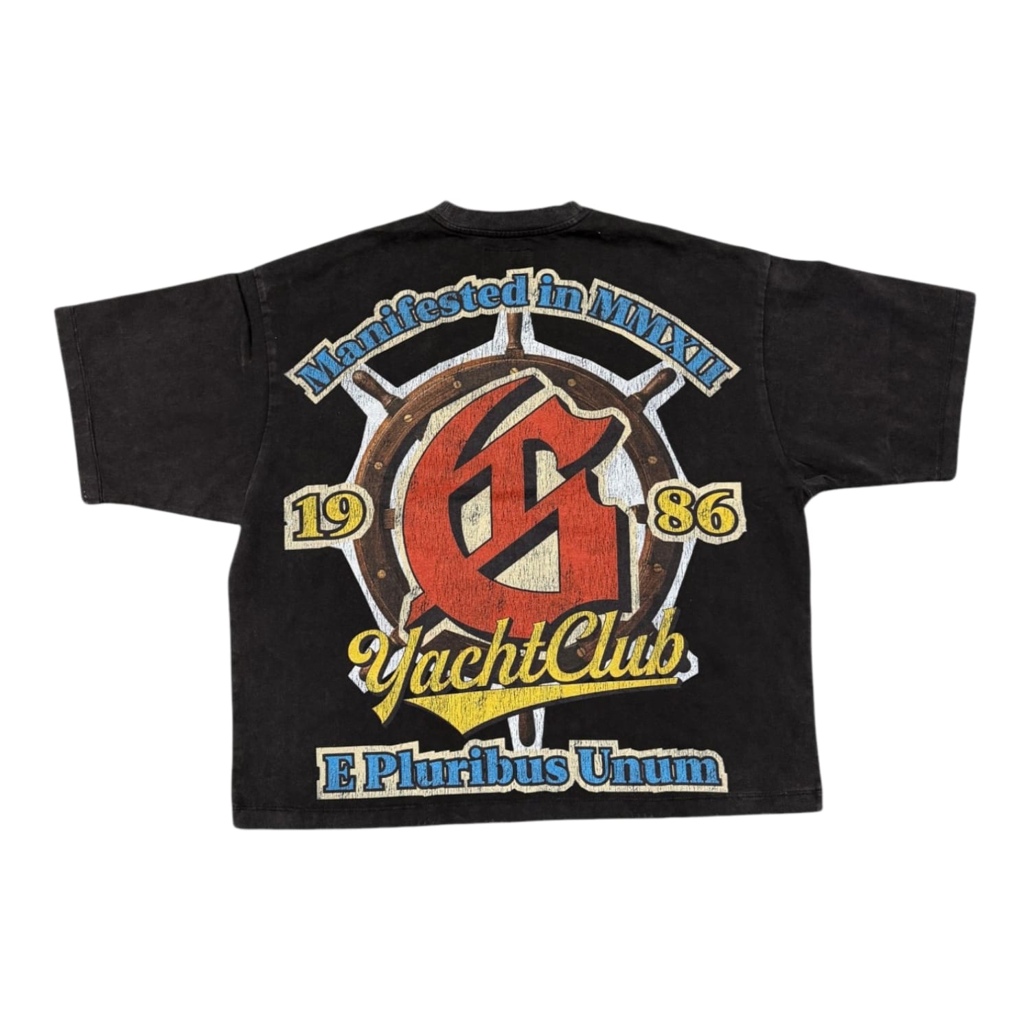 Godspeed Miami Yacht Club Tee Black