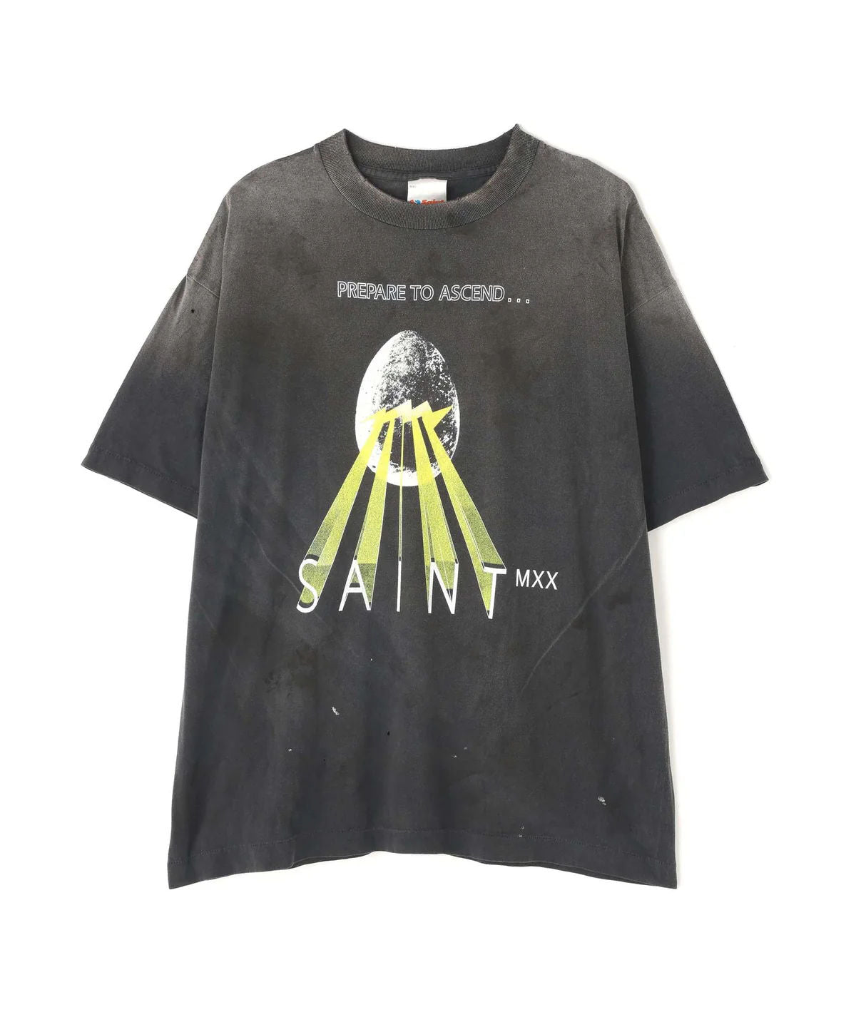 Saint Michael Egg T-Shirt Black