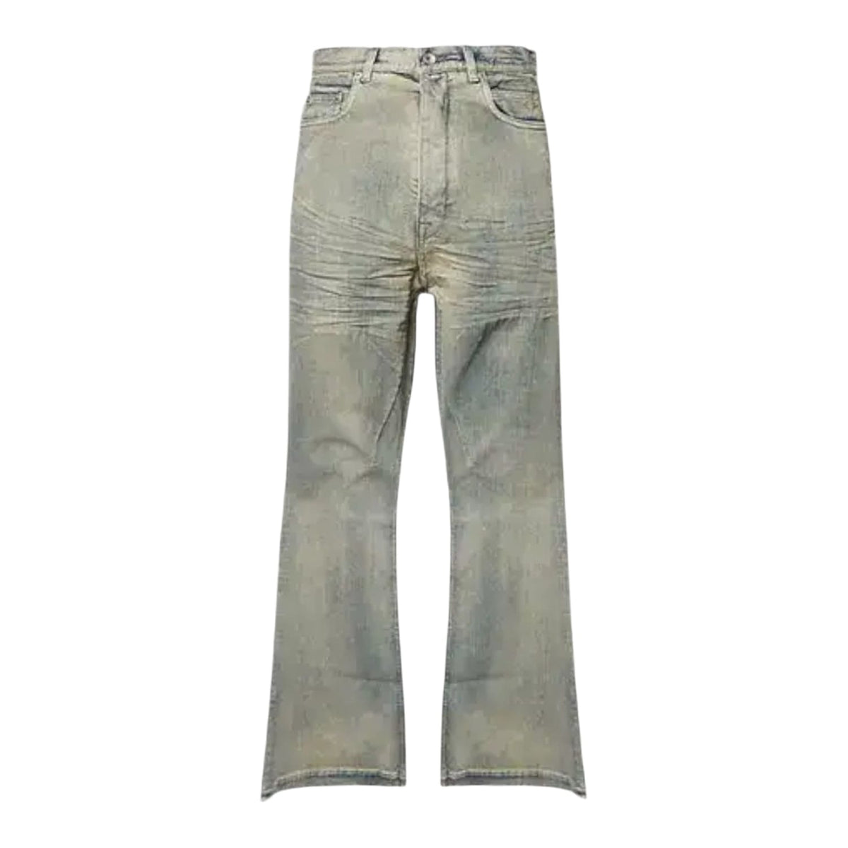 Rick Owens DRKSHDW Concordians Bolan Bootcut Jeans Pearl
