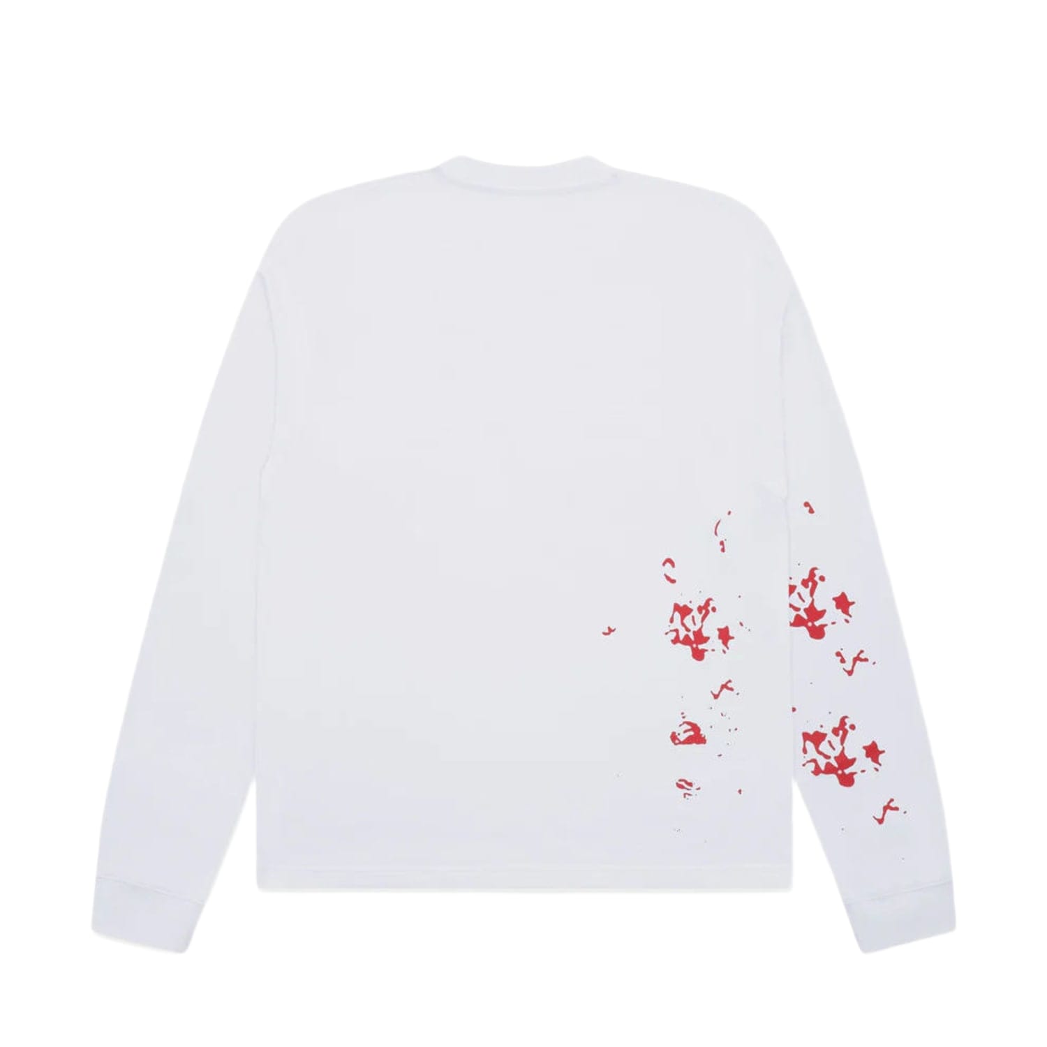Sp5der Web Monitor L/S Heavyweight Tee White