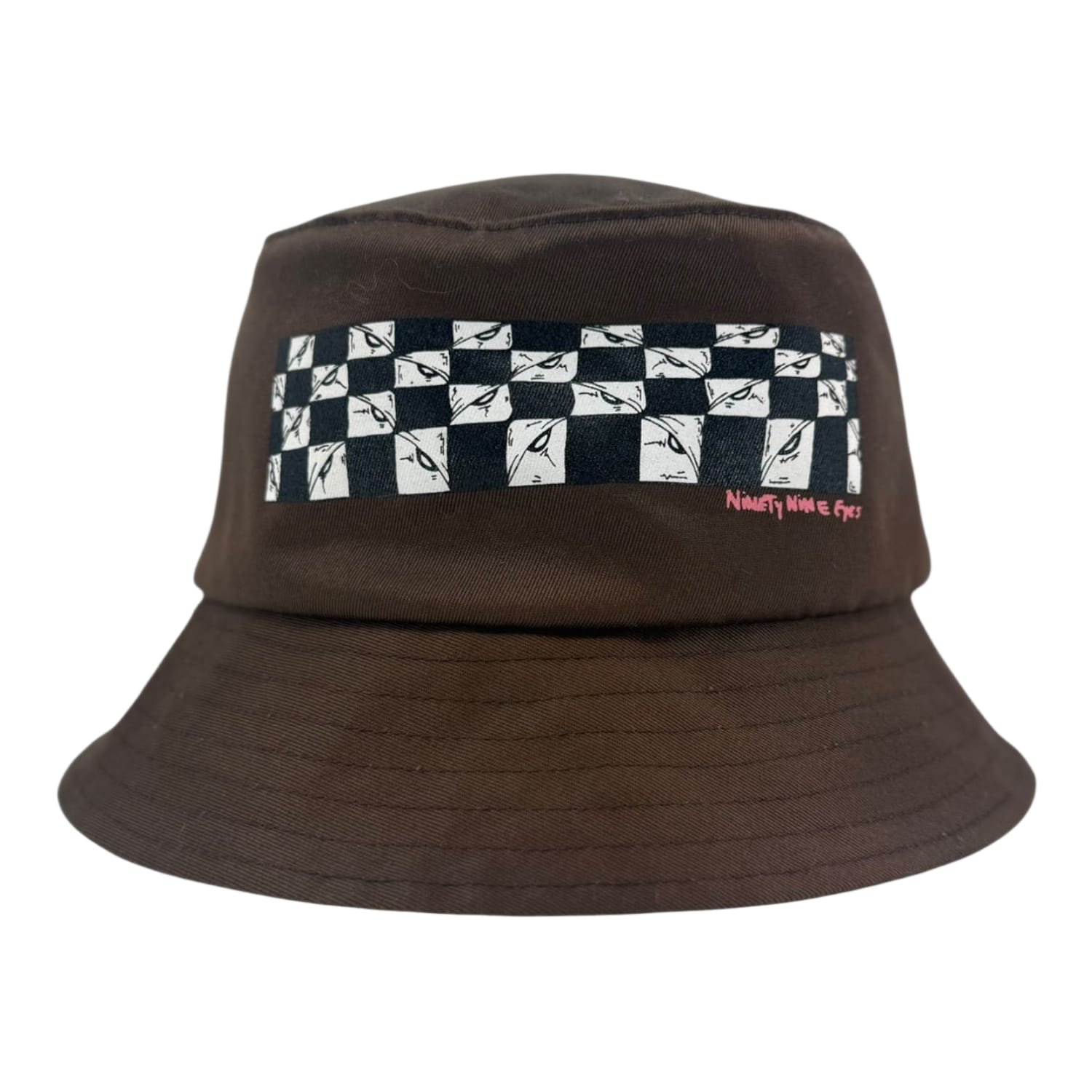 Chrome Hearts Matty Boy 99 Eyes Brown Bucket Hat