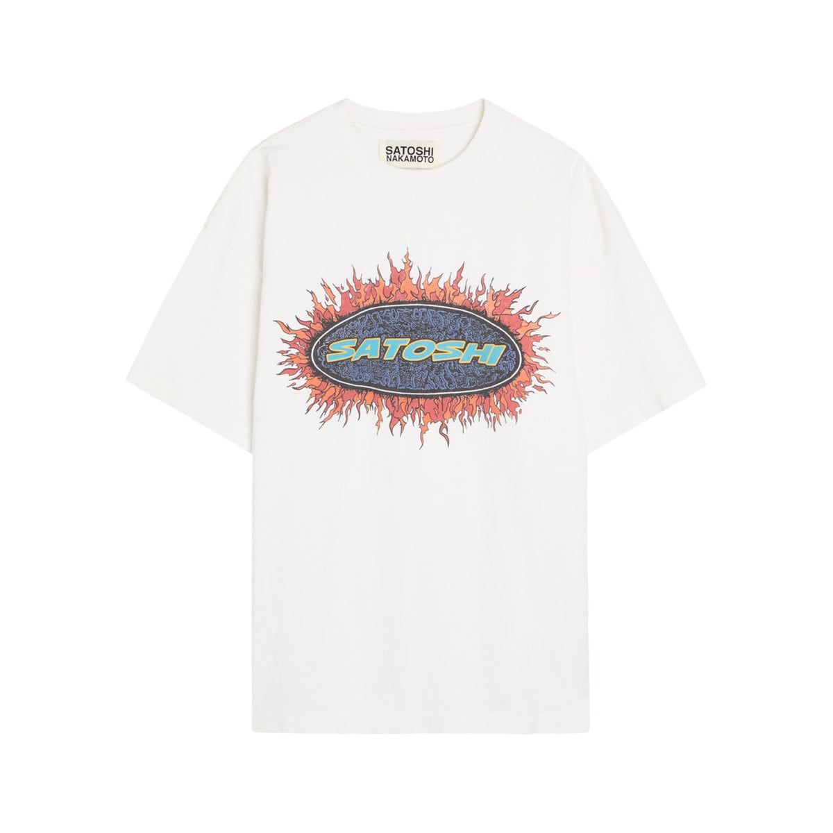 Satoshi Nakamoto Blender T-Shirt White