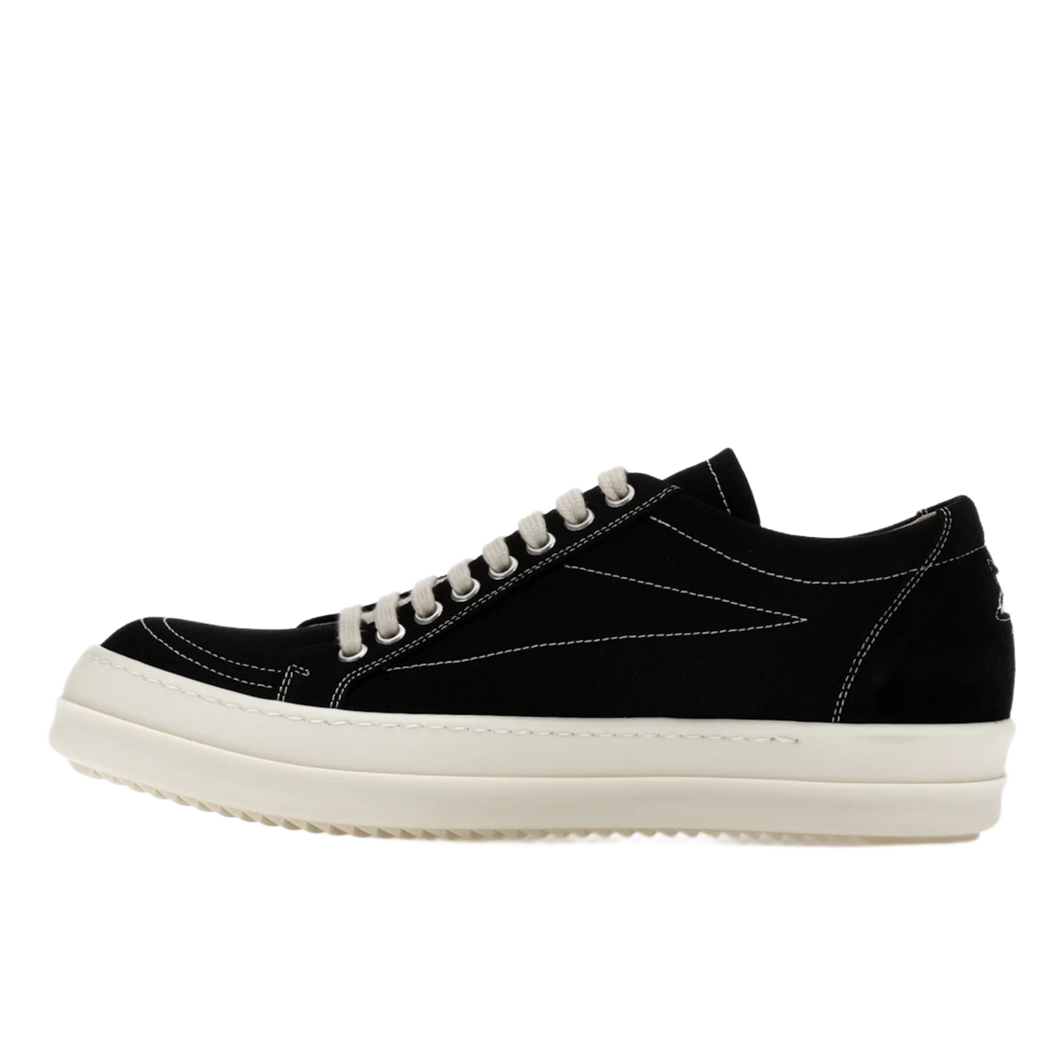 Rick Owens DRKSHDW SS26 Vintage Sneaks Temple Penta Black Milk