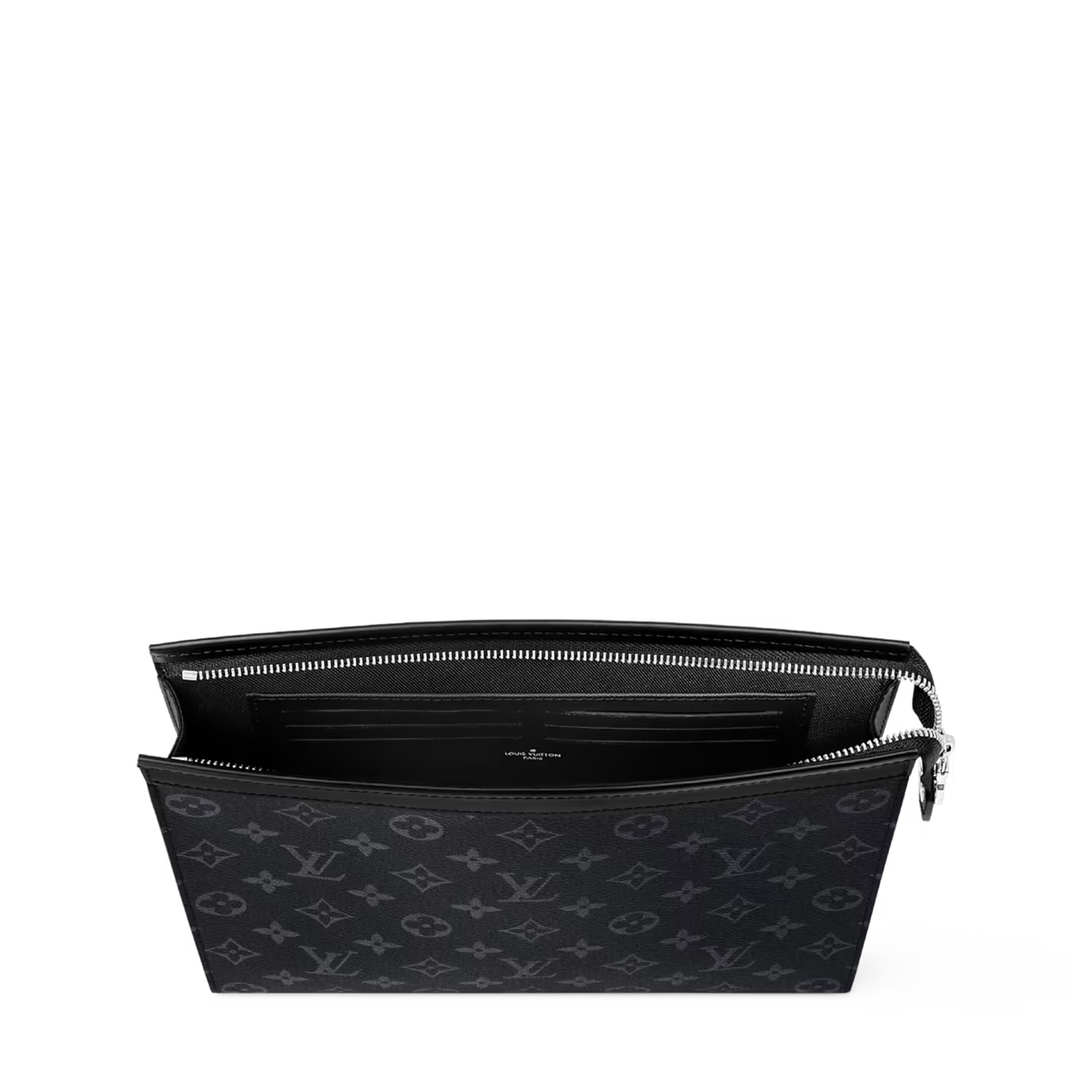 Louis Vuitton Pochette Voyage Monogram Eclipse MM Black/Grey