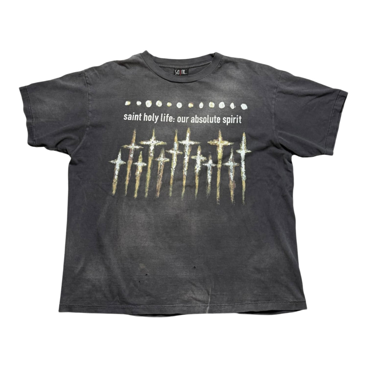 Saint Michael God Tee Black