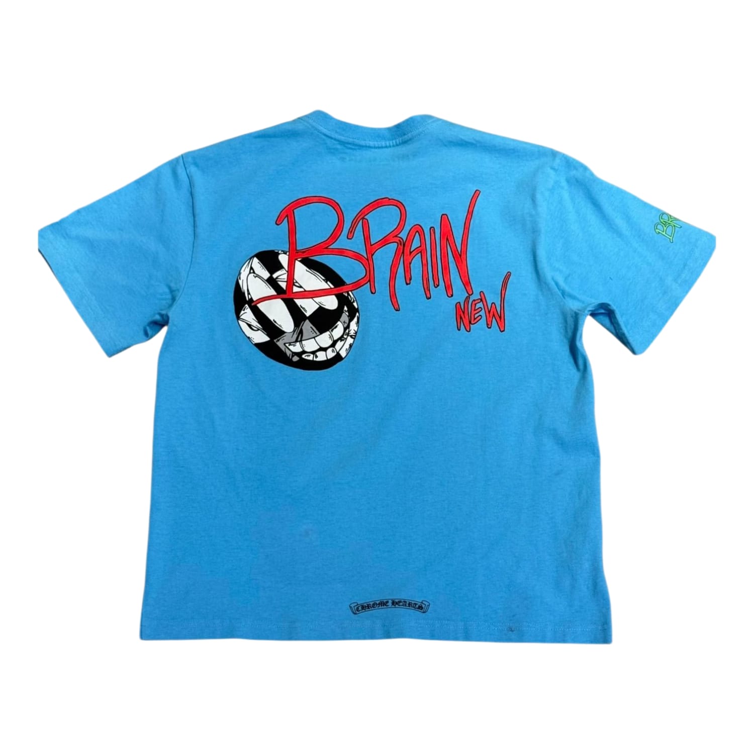 Chrome Hearts Matty Boy Brain New Tee Baby Blue