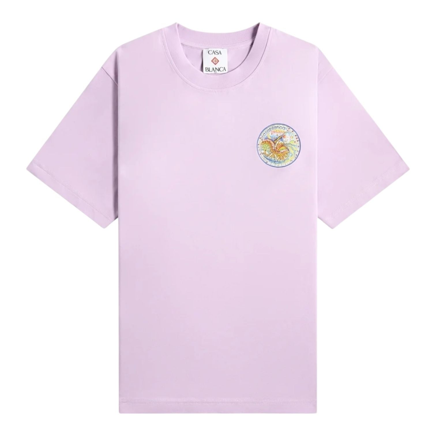 Casablanca The Four Elements Short Sleeve T‑Shirt Lilac