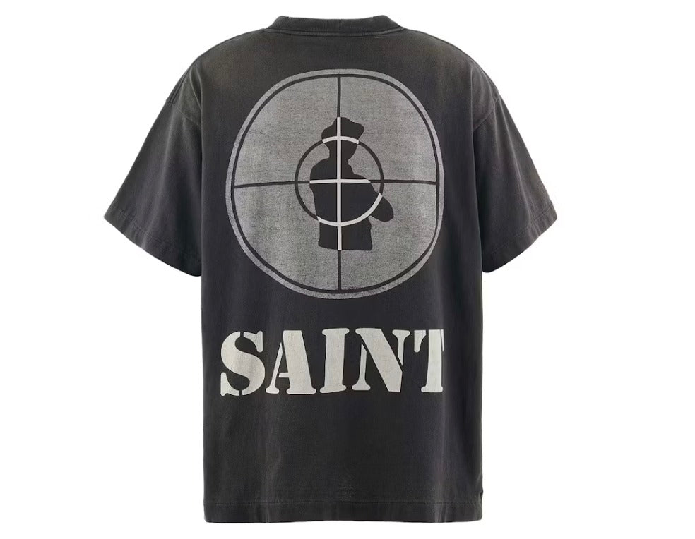 Saint Michael x Public Enemy T-Shirt Black