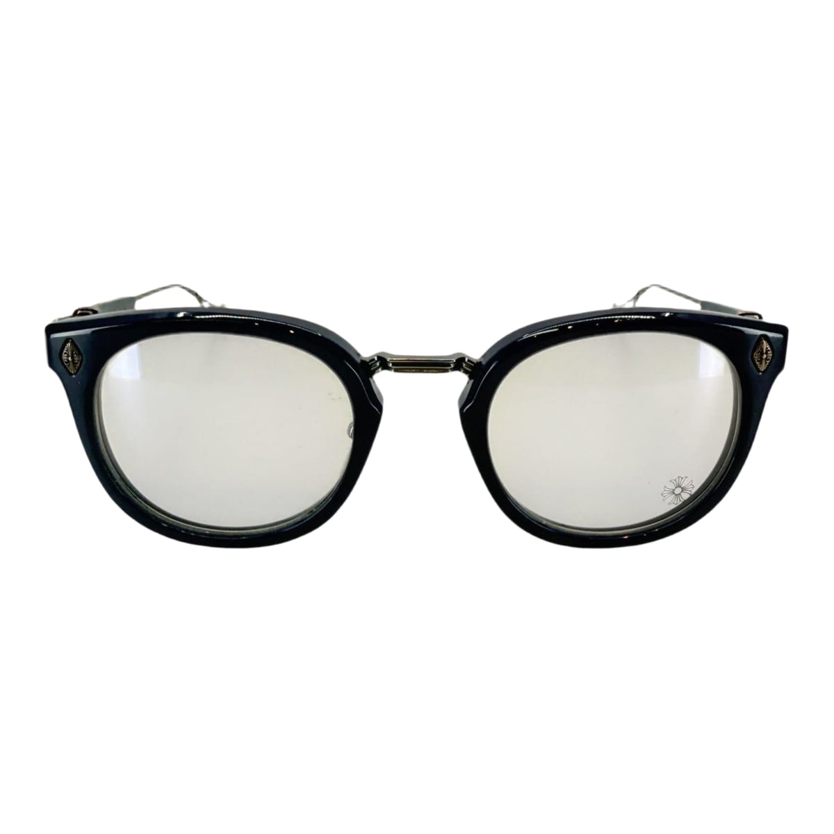 Chrome Hearts Sac Peacock Blue/Silver Glasses