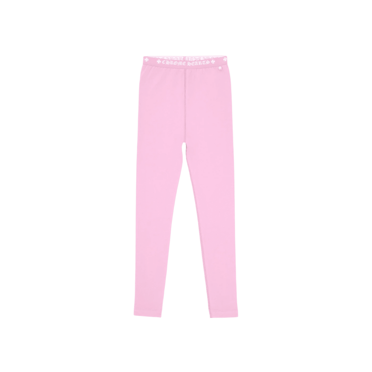 Chrome Hearts Logo Leggings Baby Pink