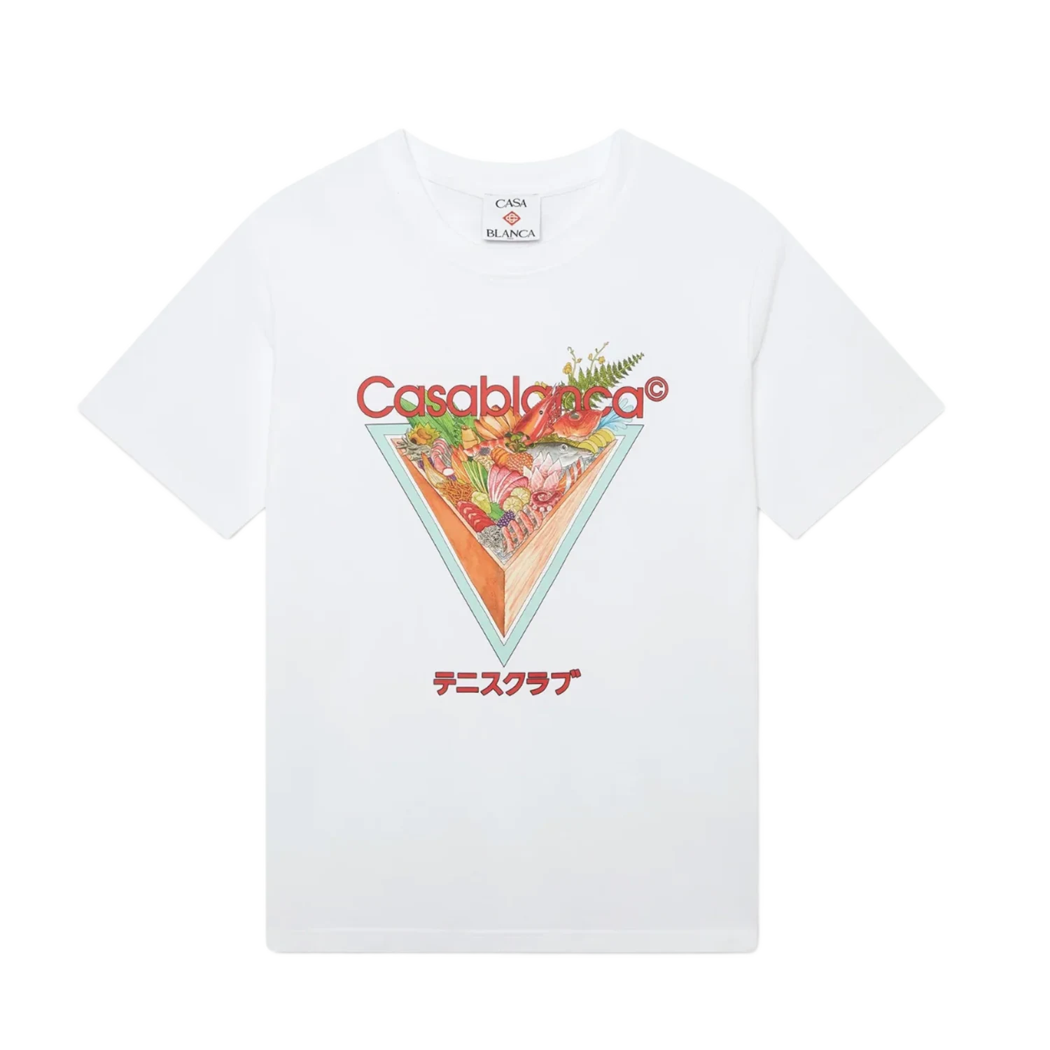 Casablanca Tennis Club T-Shirt White