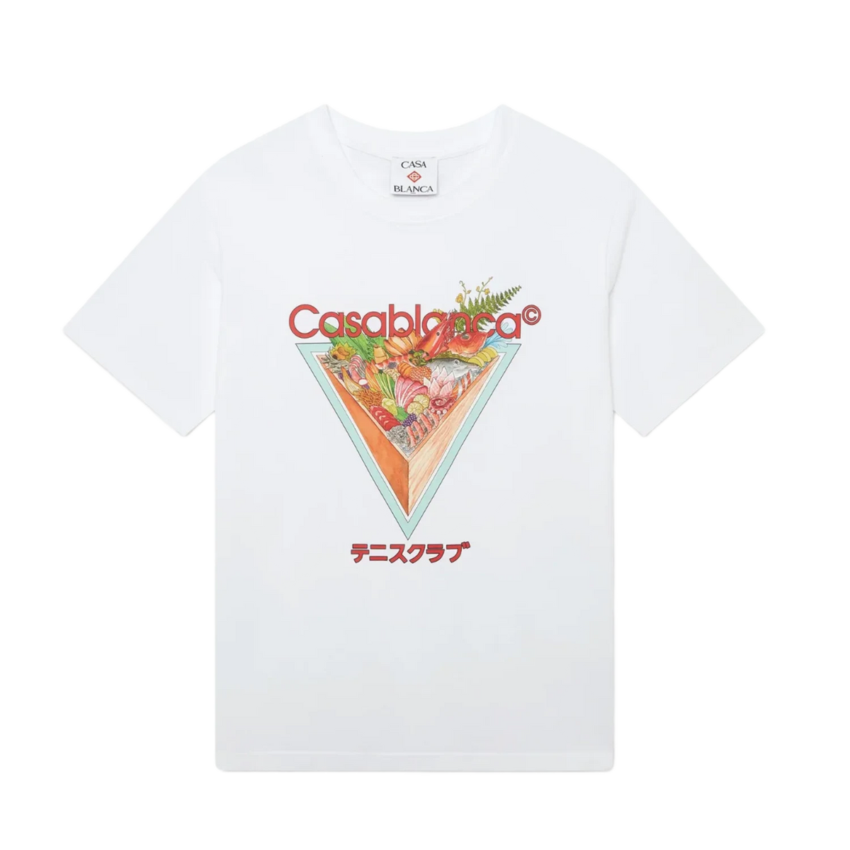 Casablanca Tennis Club T-Shirt White