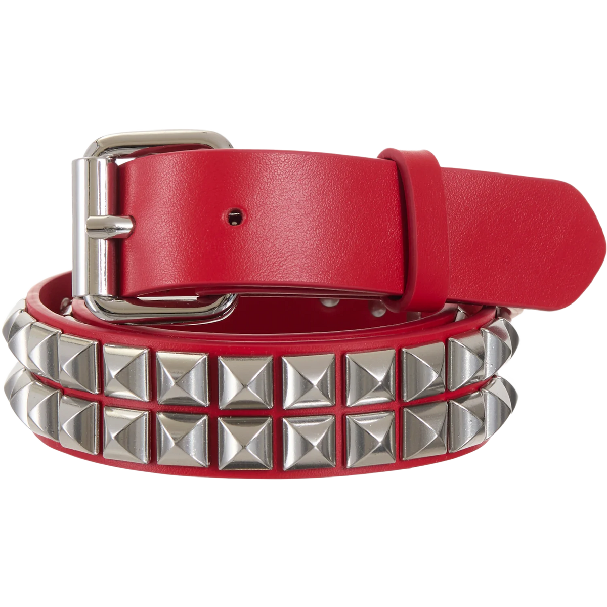 Supreme Studded Leather Belt (SS26) Red