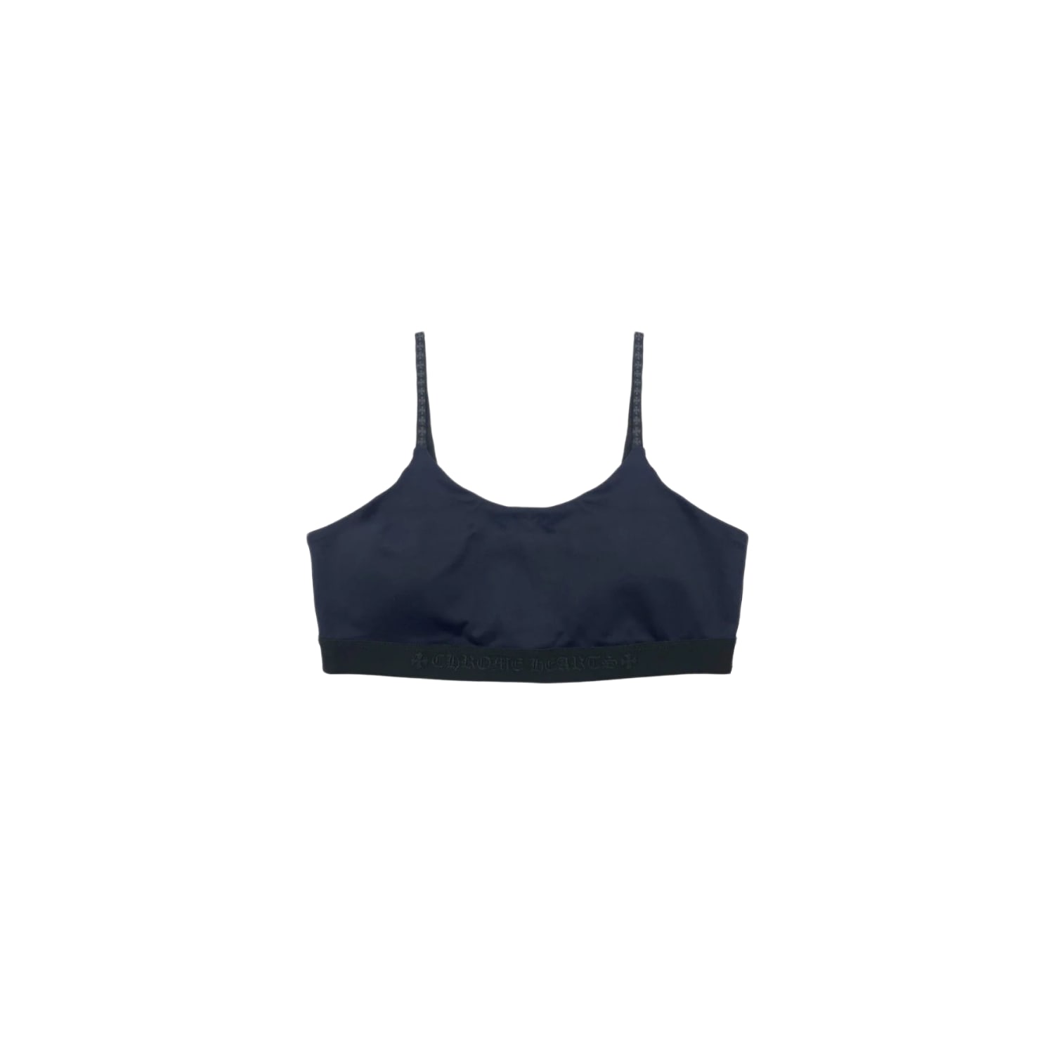 Chrome Hearts Yoga Sports Bra Navy Blue