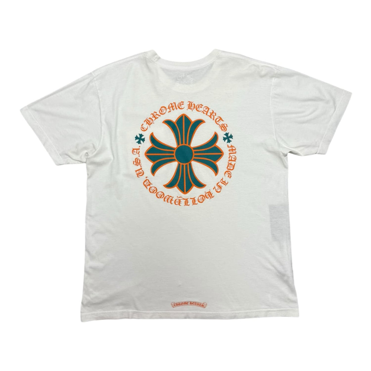 Chrome Hearts Miami Art Basel Exclusive T-shirt White/Green/Orange