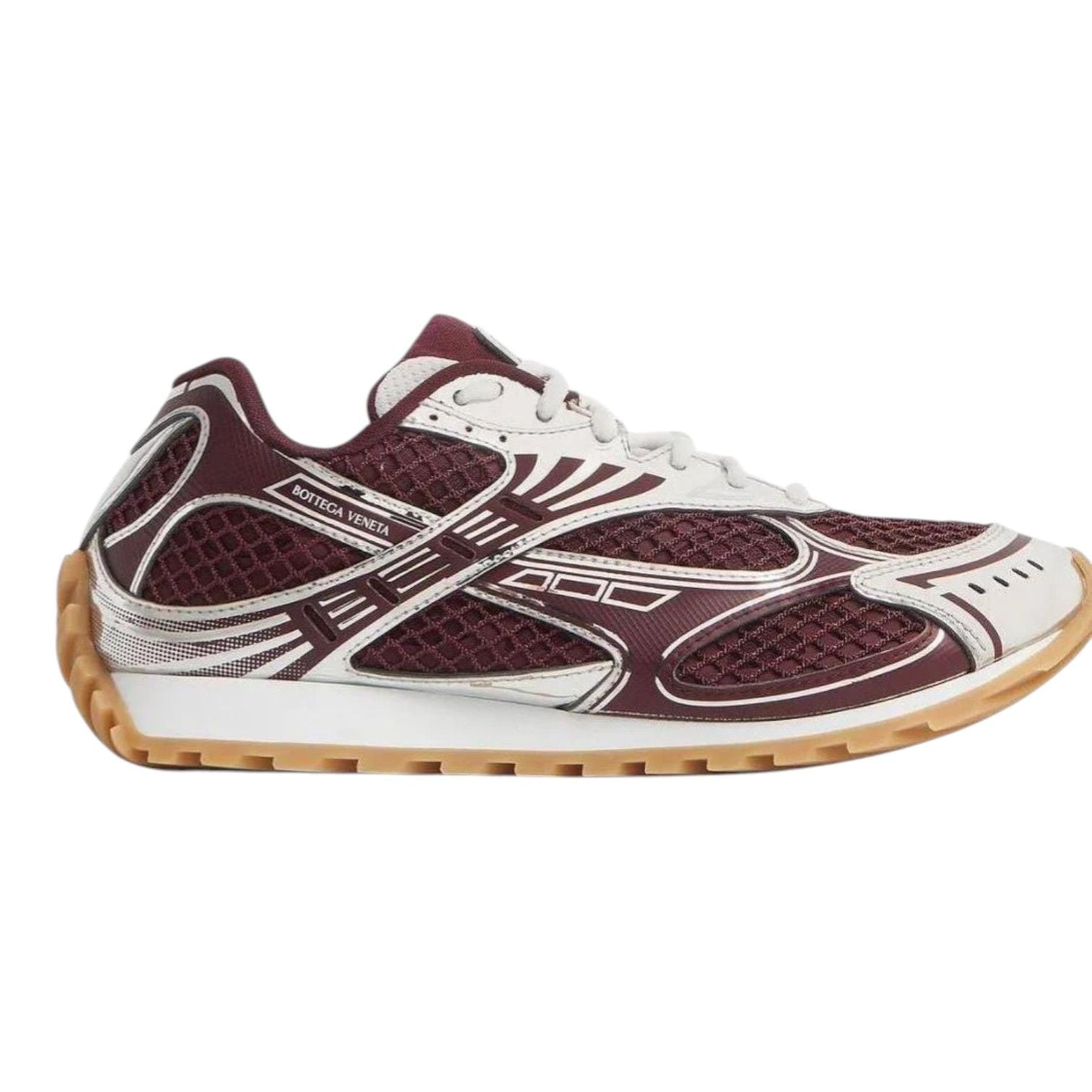 Bottega Veneta Orbit Runner Barolo Silver