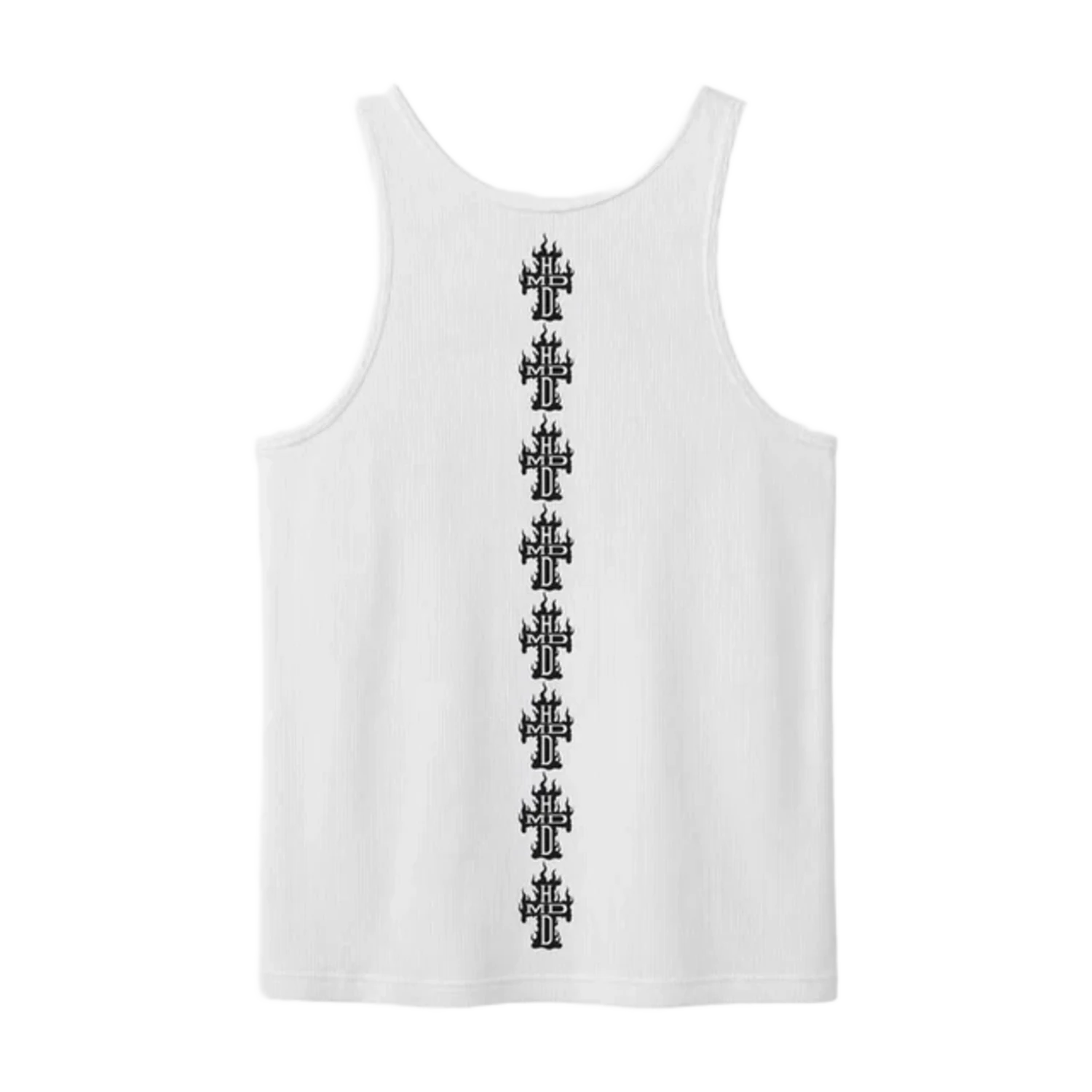 Happy Memories Don't Die HMDD Holy Ghost Tank Top White