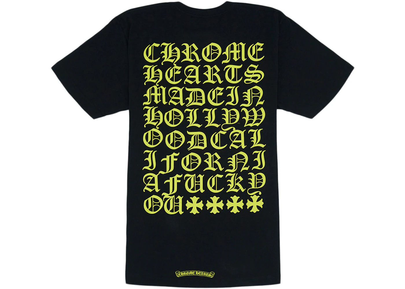 Chrome Hearts Made In Hollywood T-Shirt Black