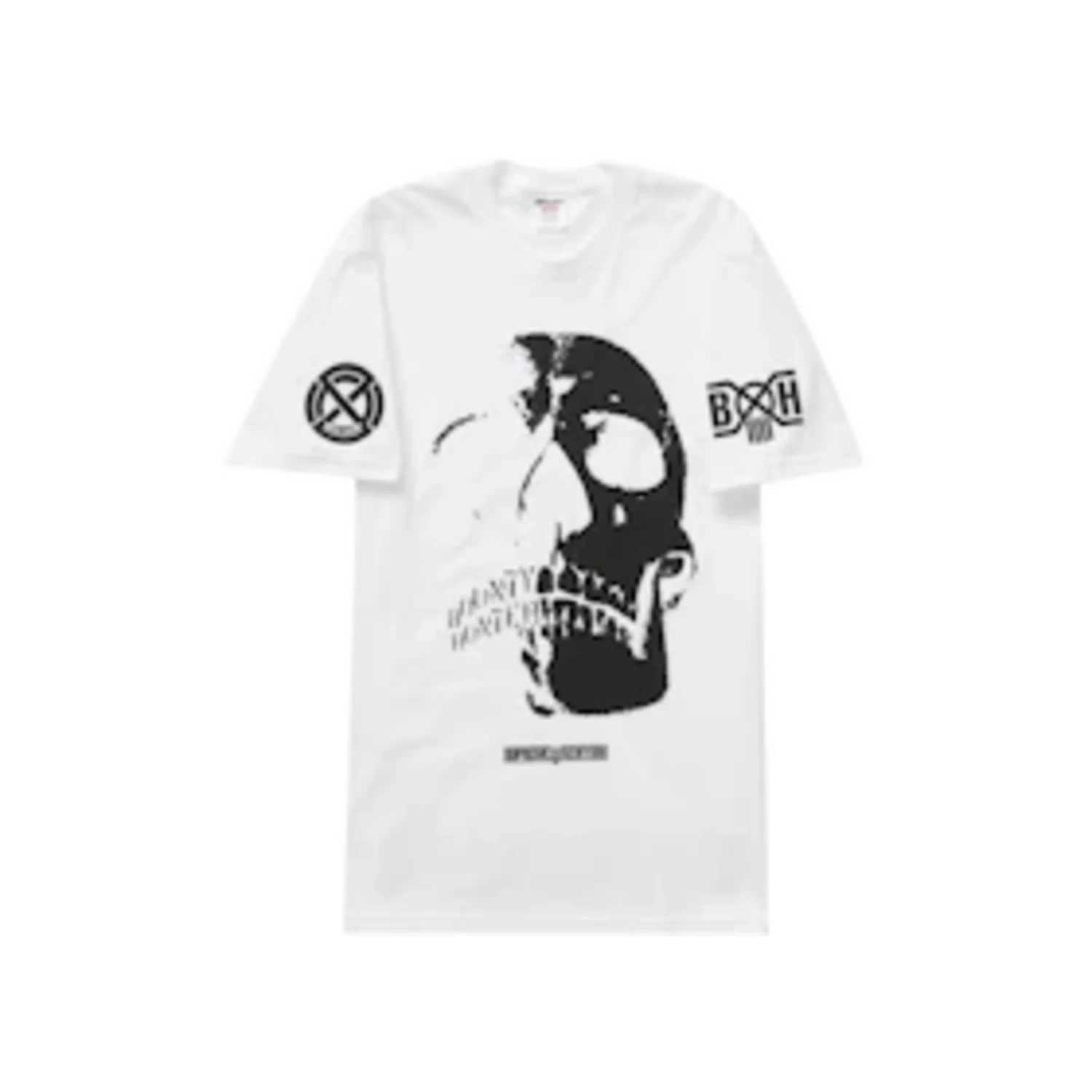 Supreme Bounty Hunter Skulls Tee White