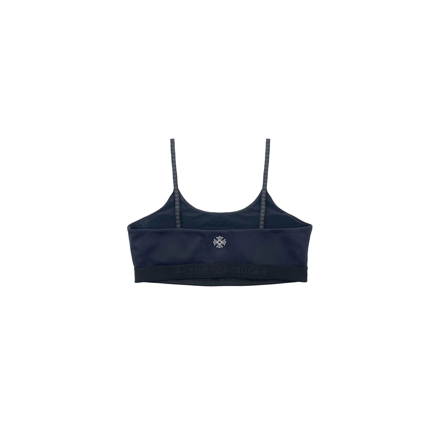 Chrome Hearts Yoga Sports Bra Navy Blue