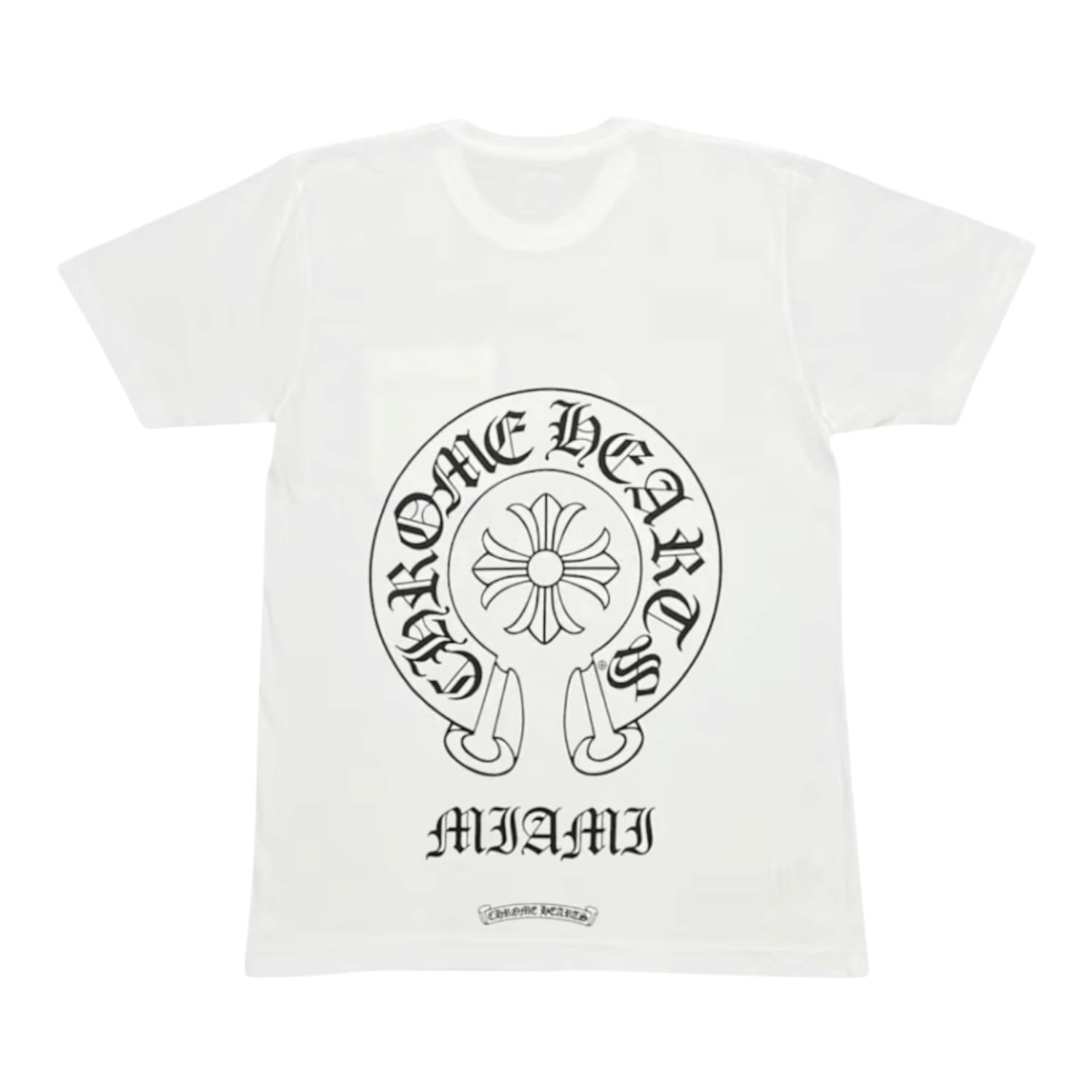 Chrome Hearts Miami Exclusive Horseshoe T-shirt White