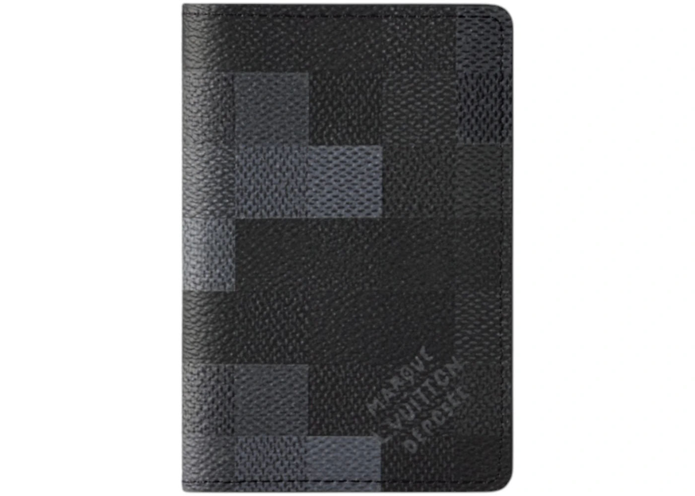 Louis Vuitton Pocket Organizer Damoflage Black