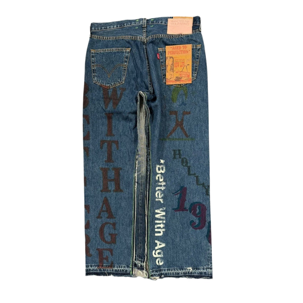 Better With Age Harrison Double-Wide Denim Multi #3