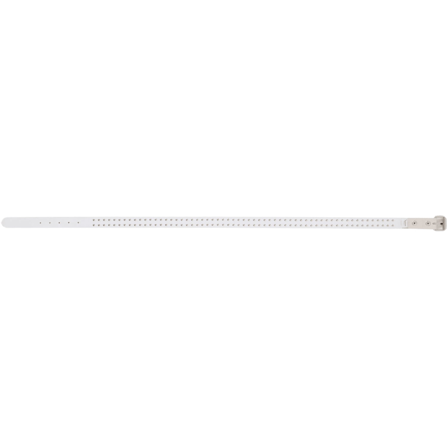 Supreme Studded Leather Belt (SS26) White