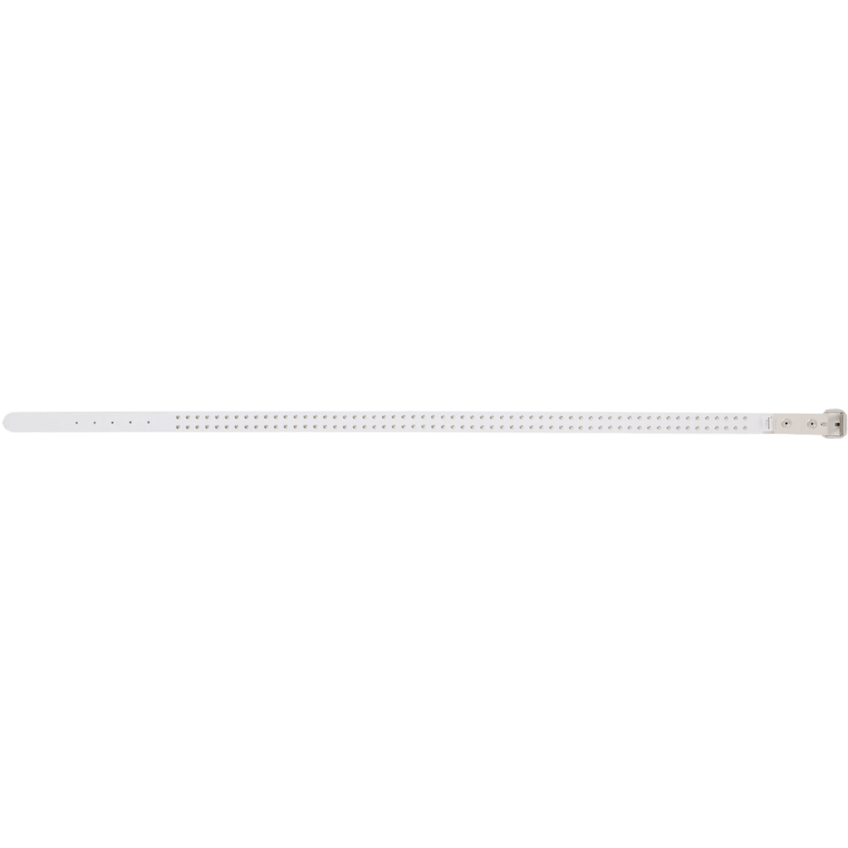 Supreme Studded Leather Belt (SS26) White