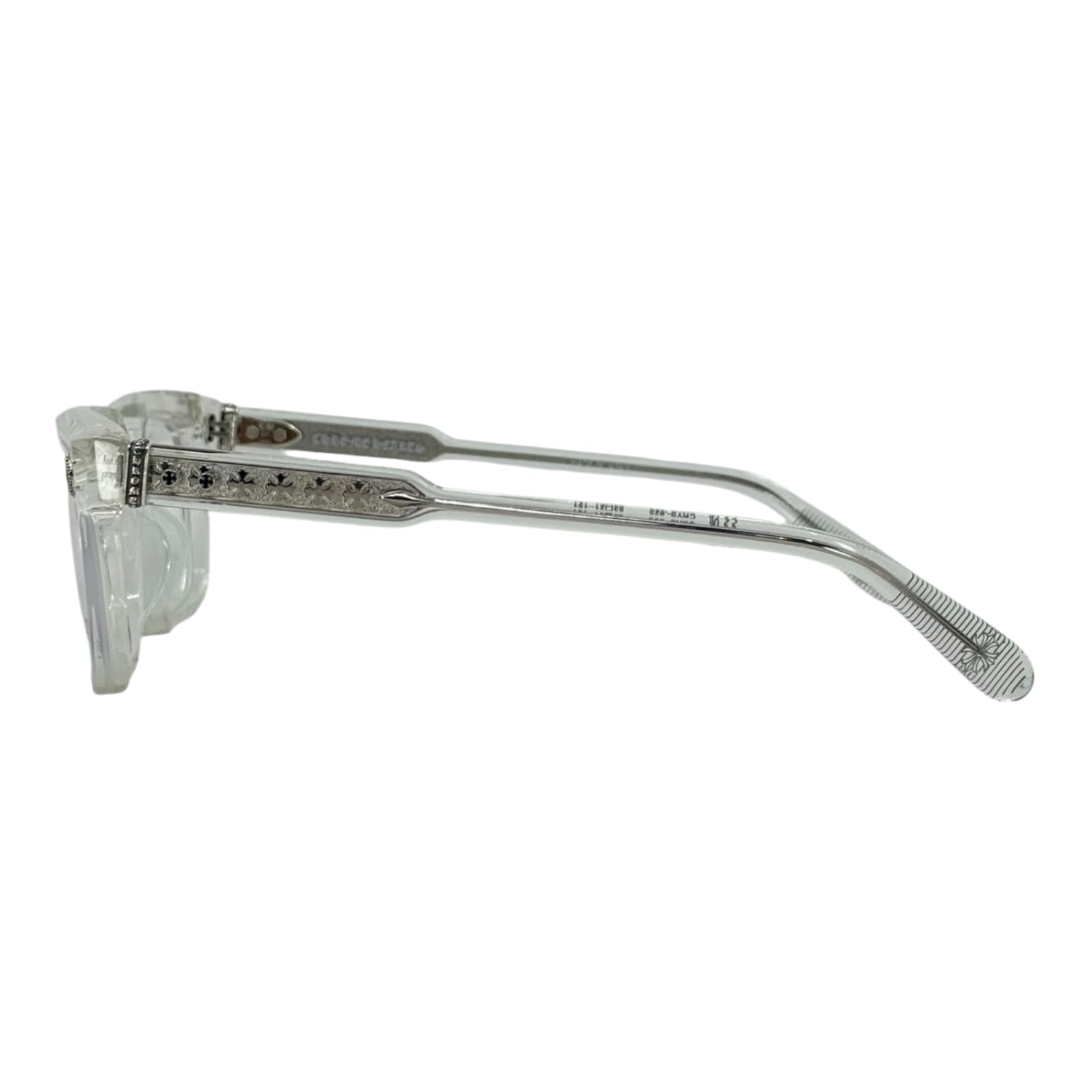 Chrome Hearts Ambidixtrous Crystal/Silver Glasses