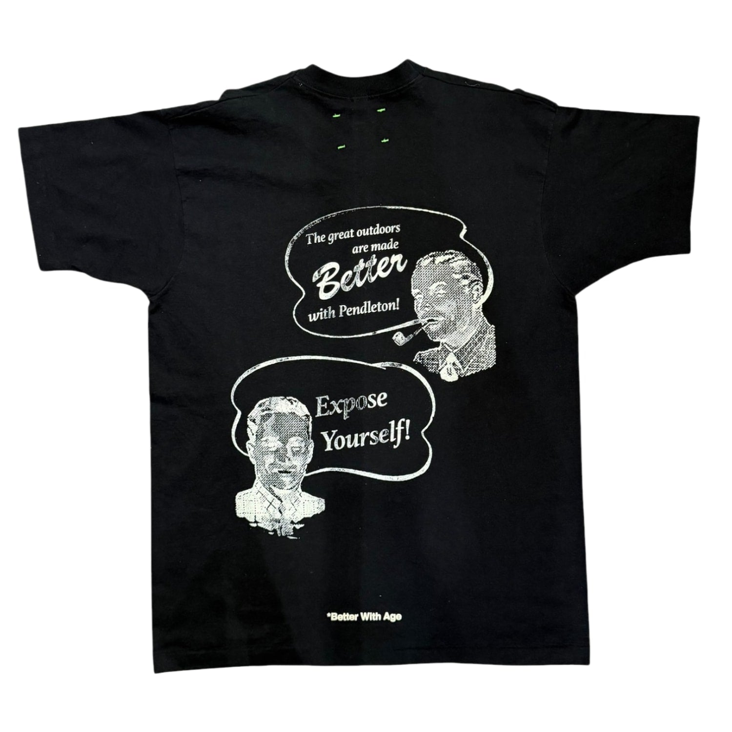 Better With Age Novel Vintage Tee Black