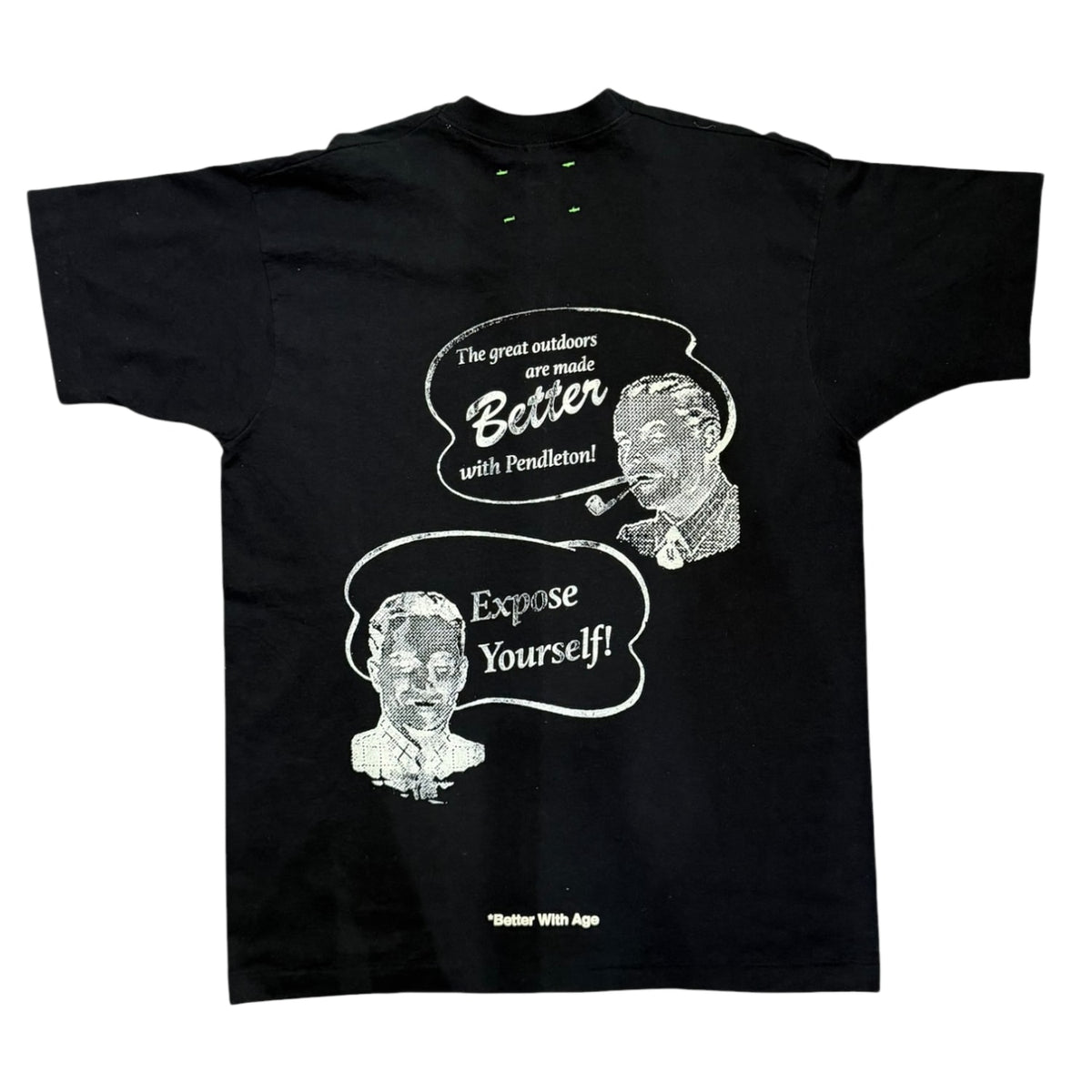 Better With Age Novel Vintage Tee Black