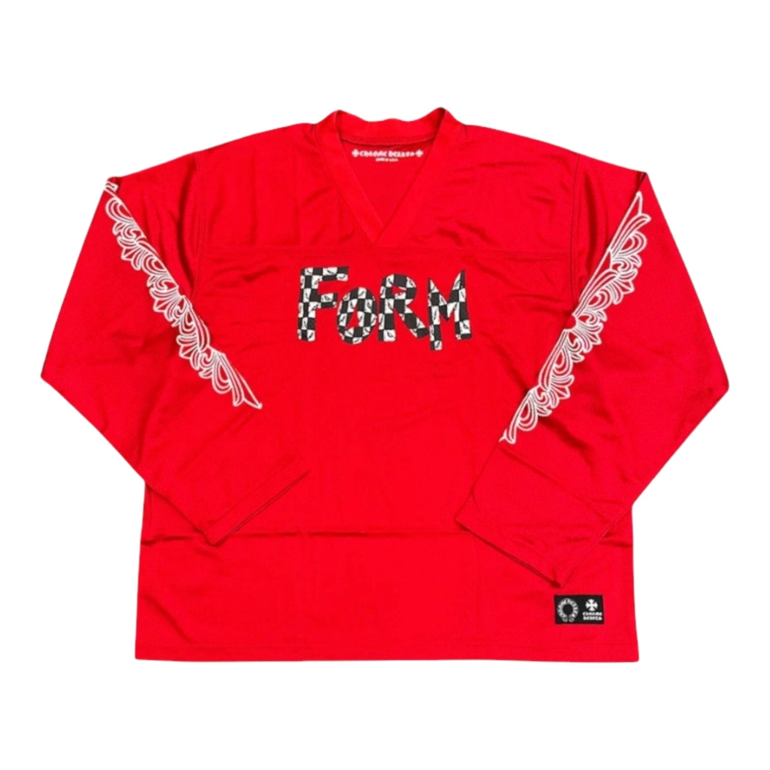 Chrome Hearts x Matty Boy FORM Long-Sleeve Jersey Red
