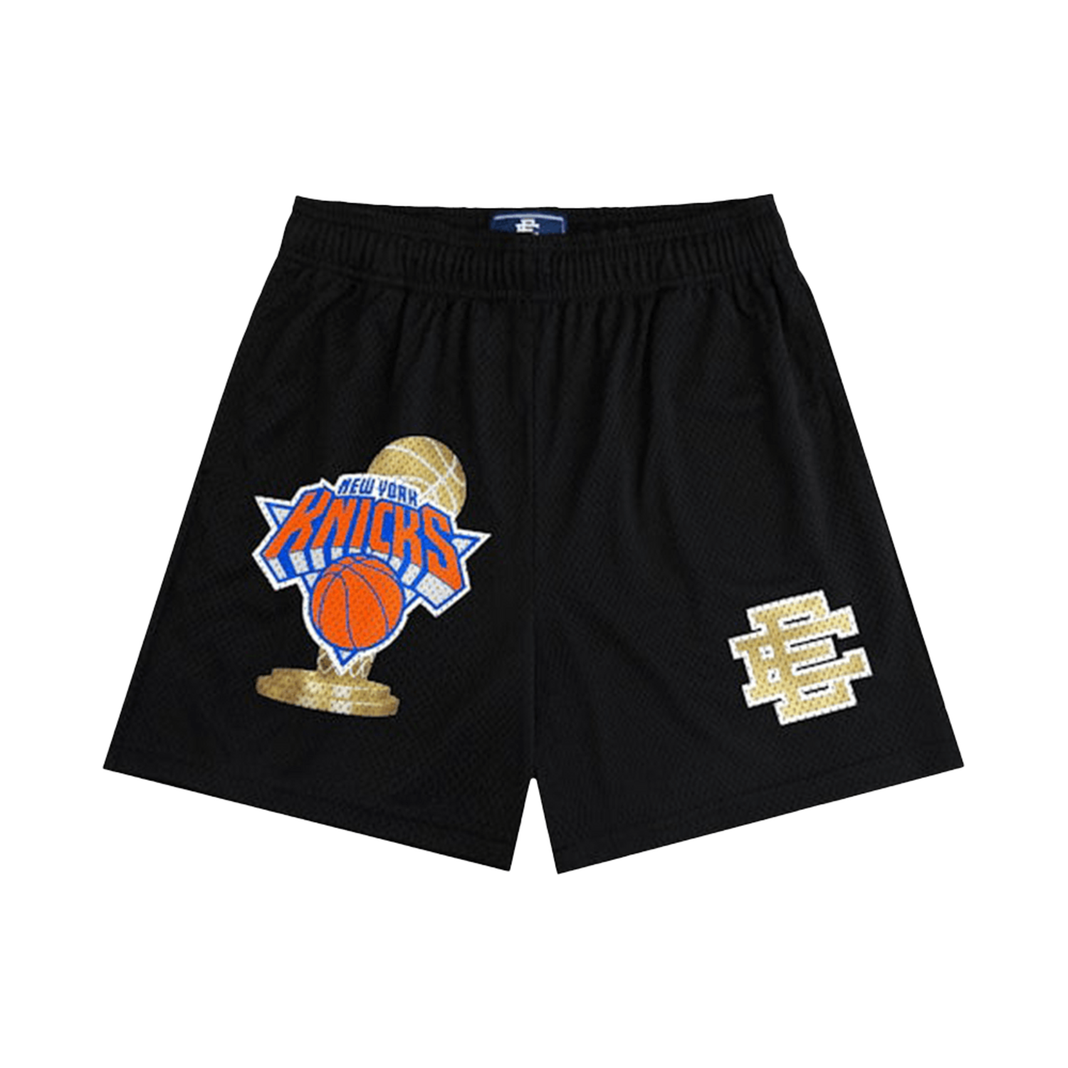 Eric Emanuel x New York Knicks Champ Shorts 'Black/Gold'