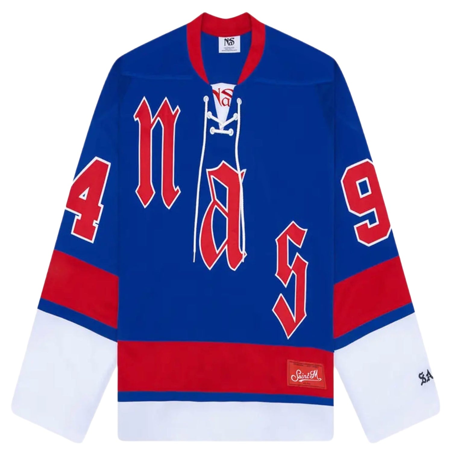 Saint Michael x Nas Illmatic 94 Game Shirt Blue