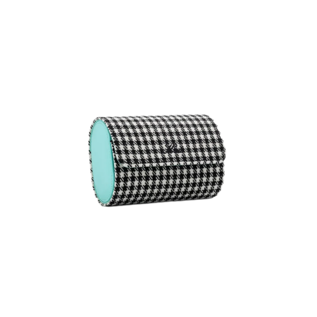 Kruk Black White Pepita Tiffany Blue 2 Watch Case