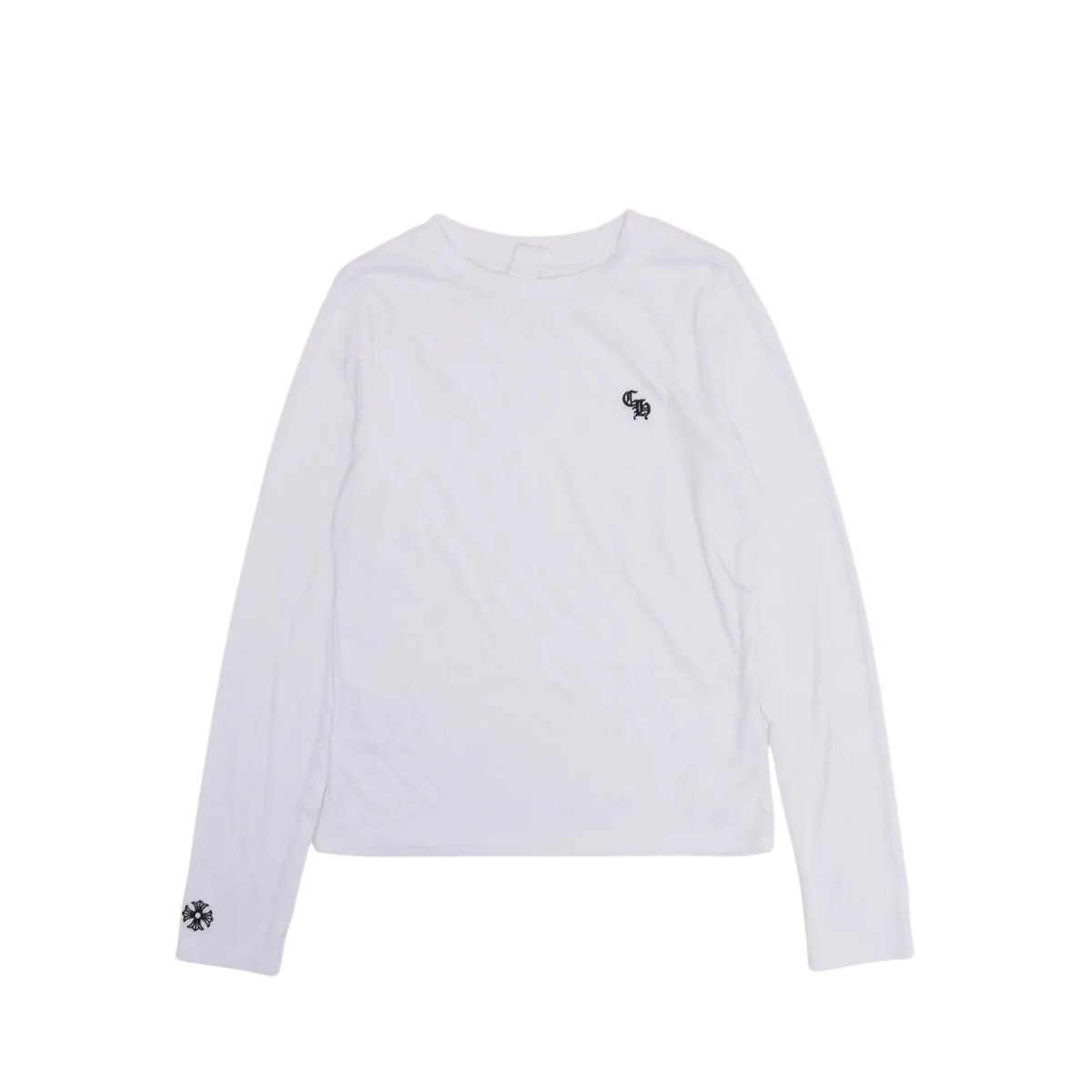 Chrome Hearts CH Bad Seed Women's Long Sleeve White