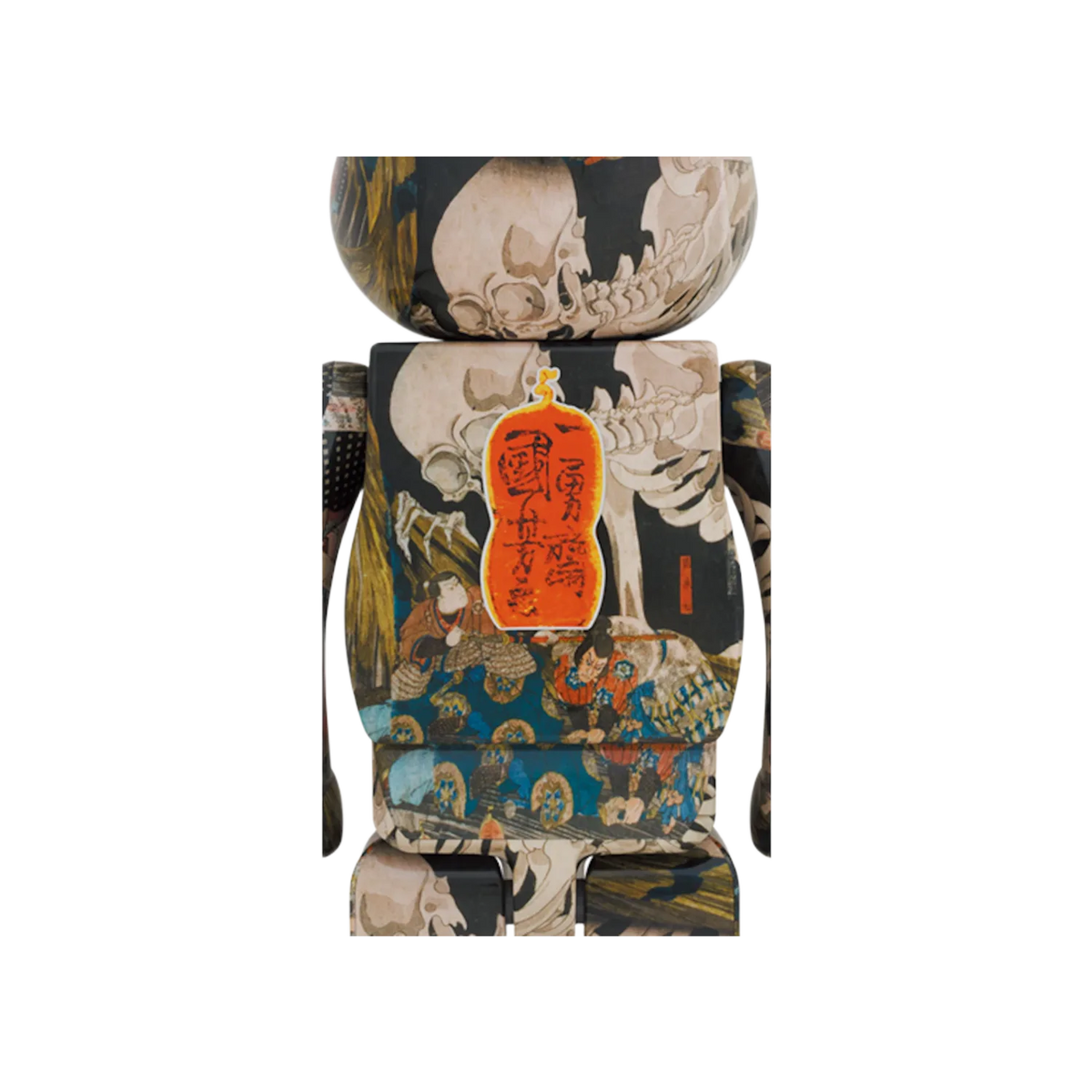 Bearbrick Utagawa Kuniyoshi (The Haunted Old Palace at Soma) 1000%
