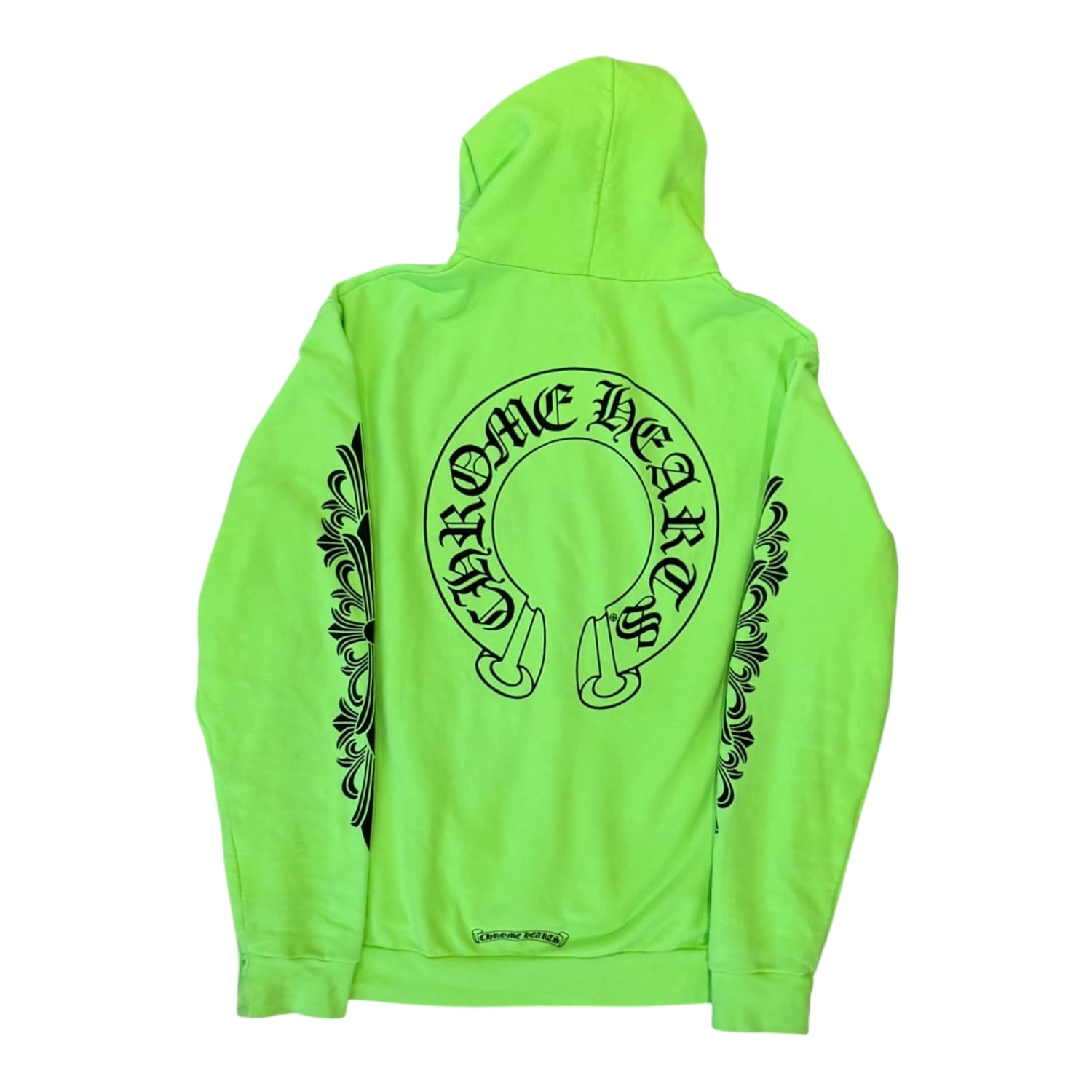 Chrome Hearts Ultra Festival Hoodie 'Neon Green'