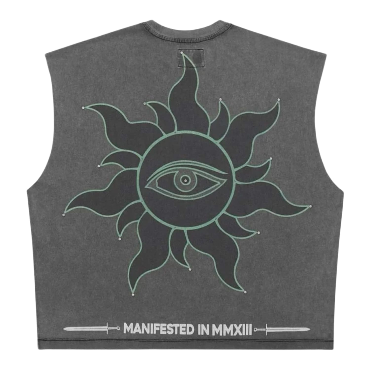 Godspeed Sunken Liberty Sleeveless T-Shirt Grey