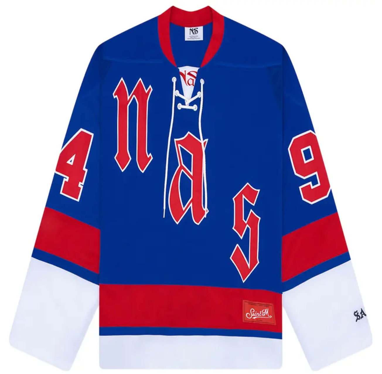 Saint Michael x Nas Illmatic 94 Game Shirt Blue