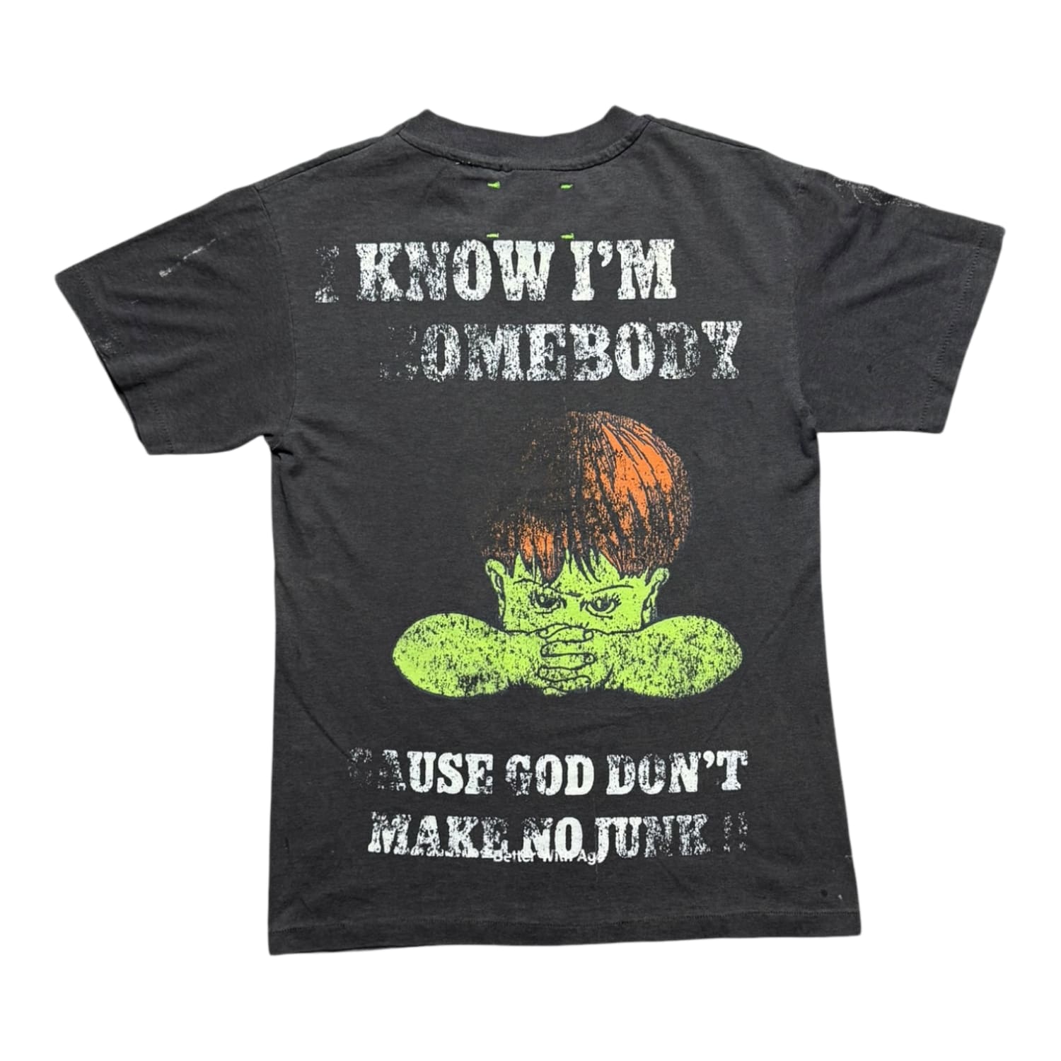 Better With Age Junk Tee Black
