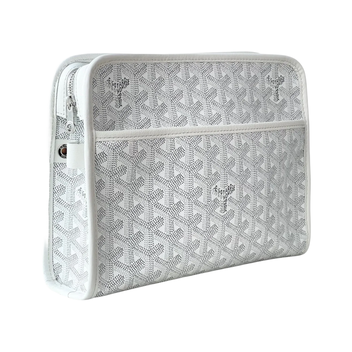 Goyard Jouvence Toiletry Bag MM White