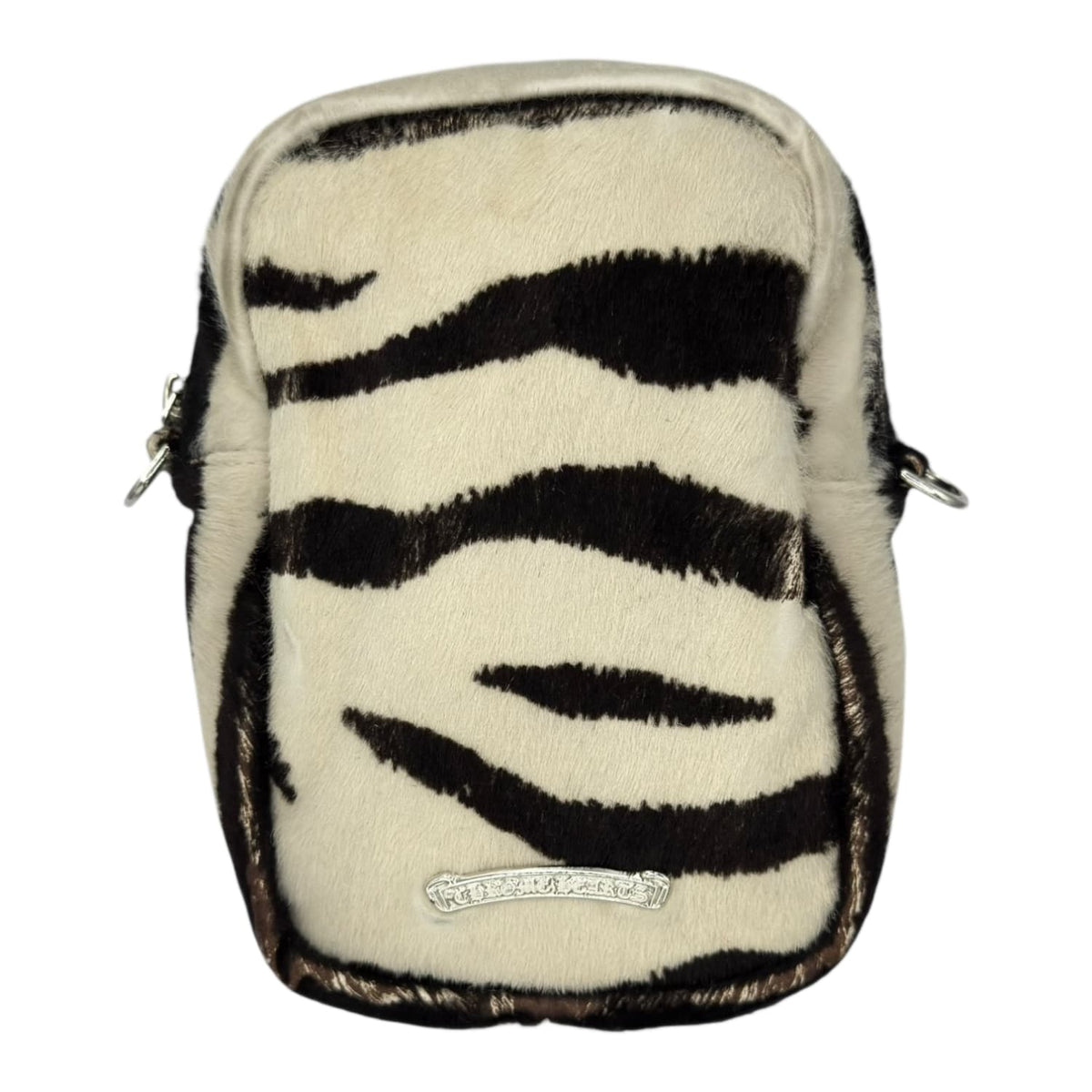 Chrome Hearts Zebra Taka Phone Pouch Pink Patch Bag
