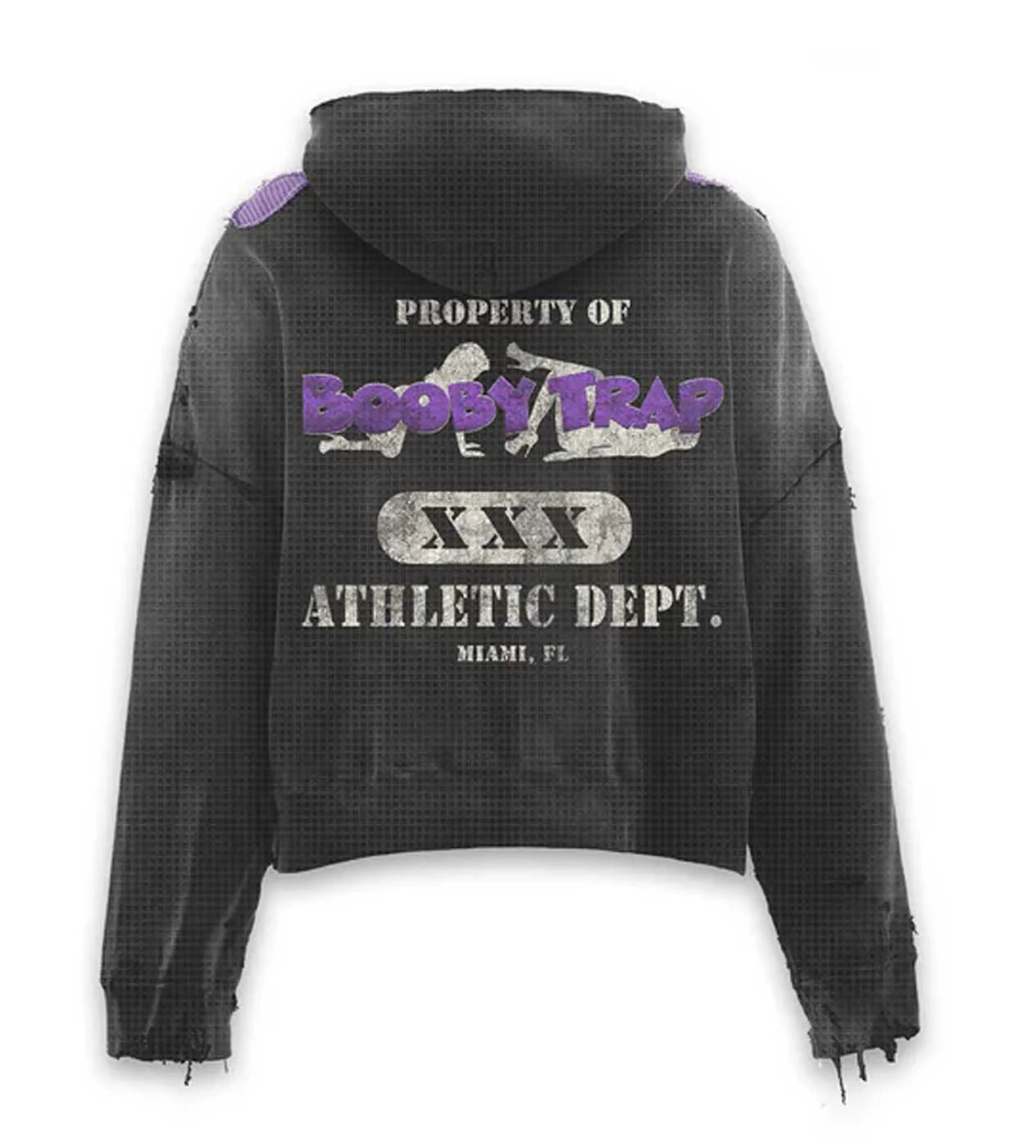 Triple Sevens x Booby Trap Reversible Hoodie Black